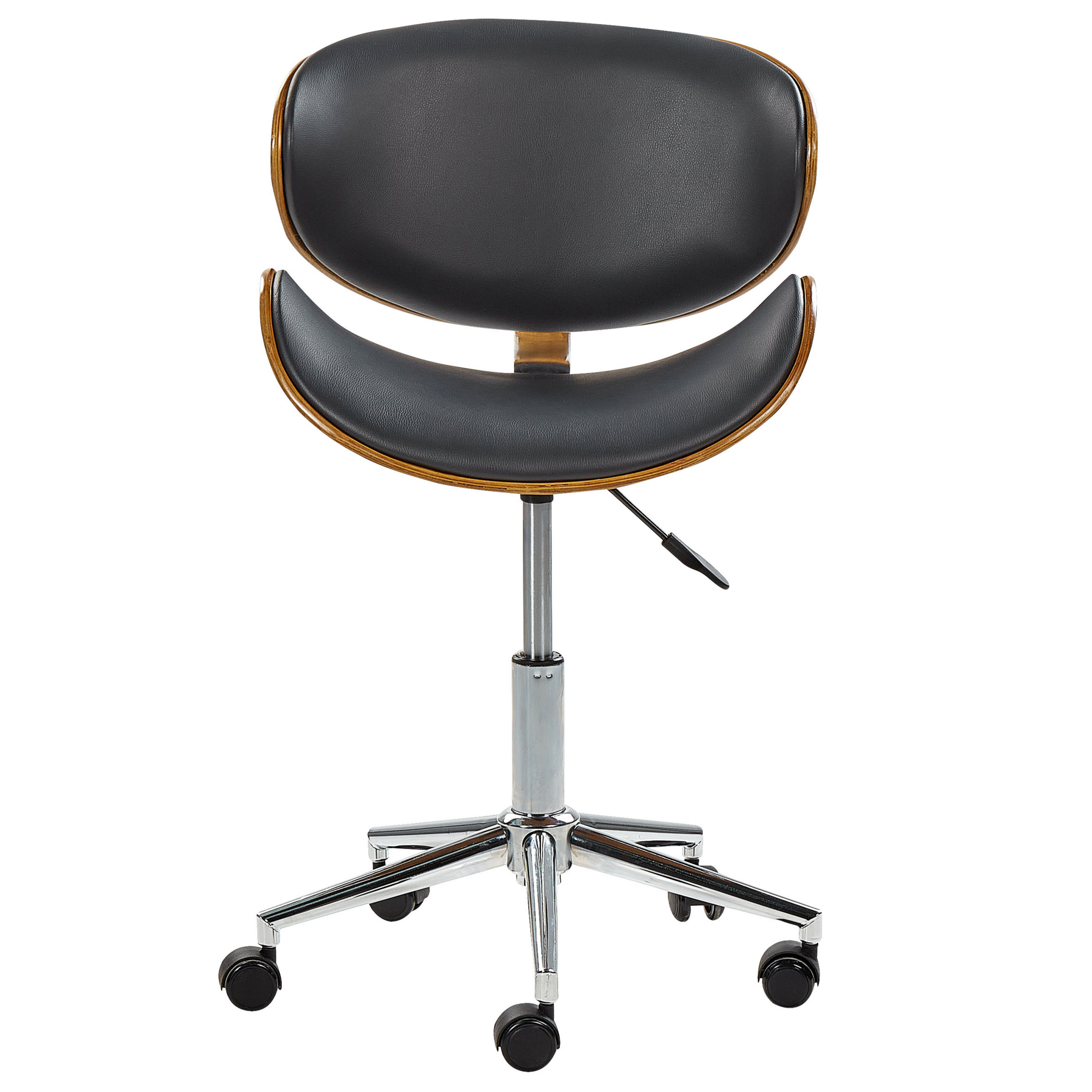Office chair ROTTERDAM Black Eco-leather [4]