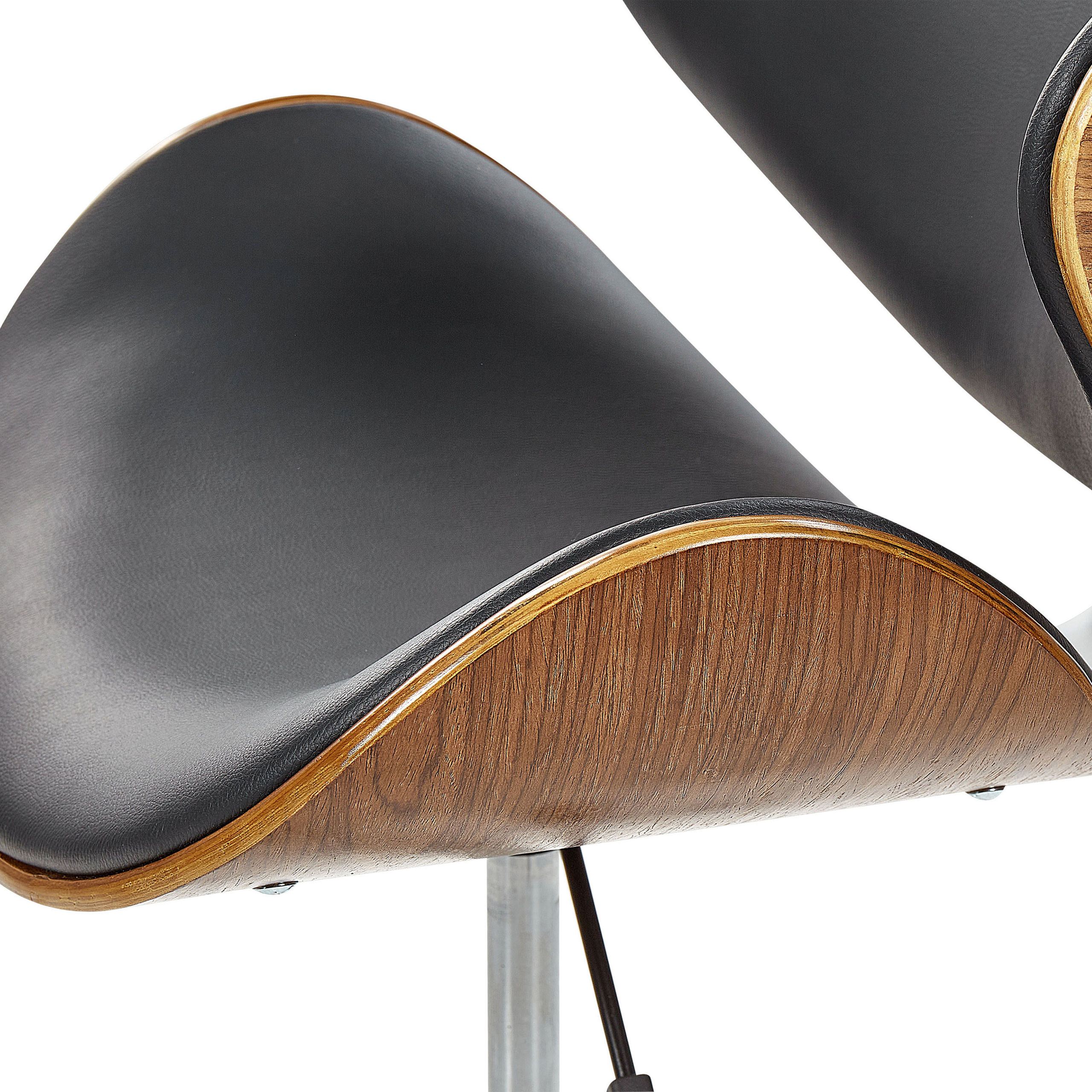 Office chair ROTTERDAM Black Eco-leather [7]