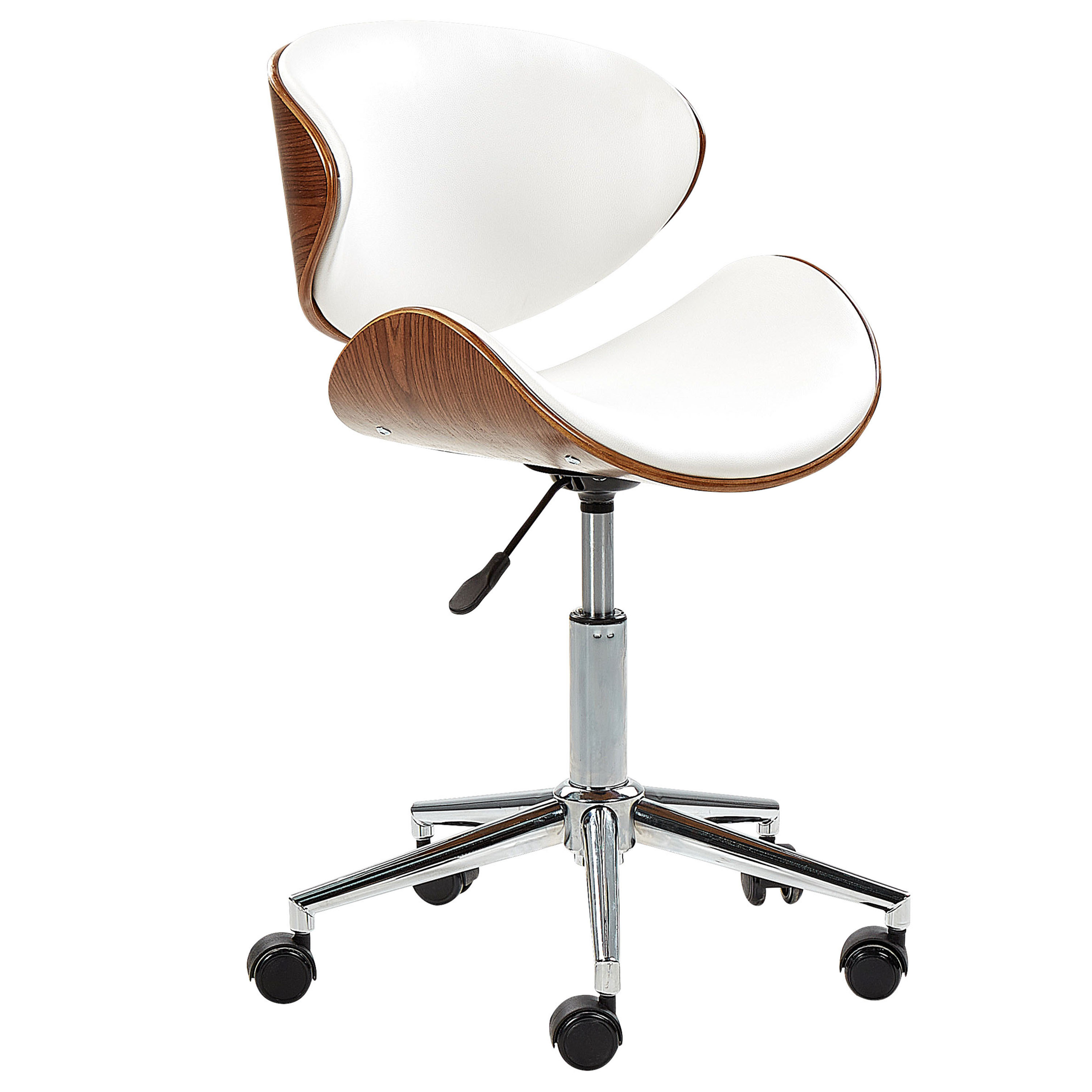 Office chair ROTTERDAM Eco-leather White [2]