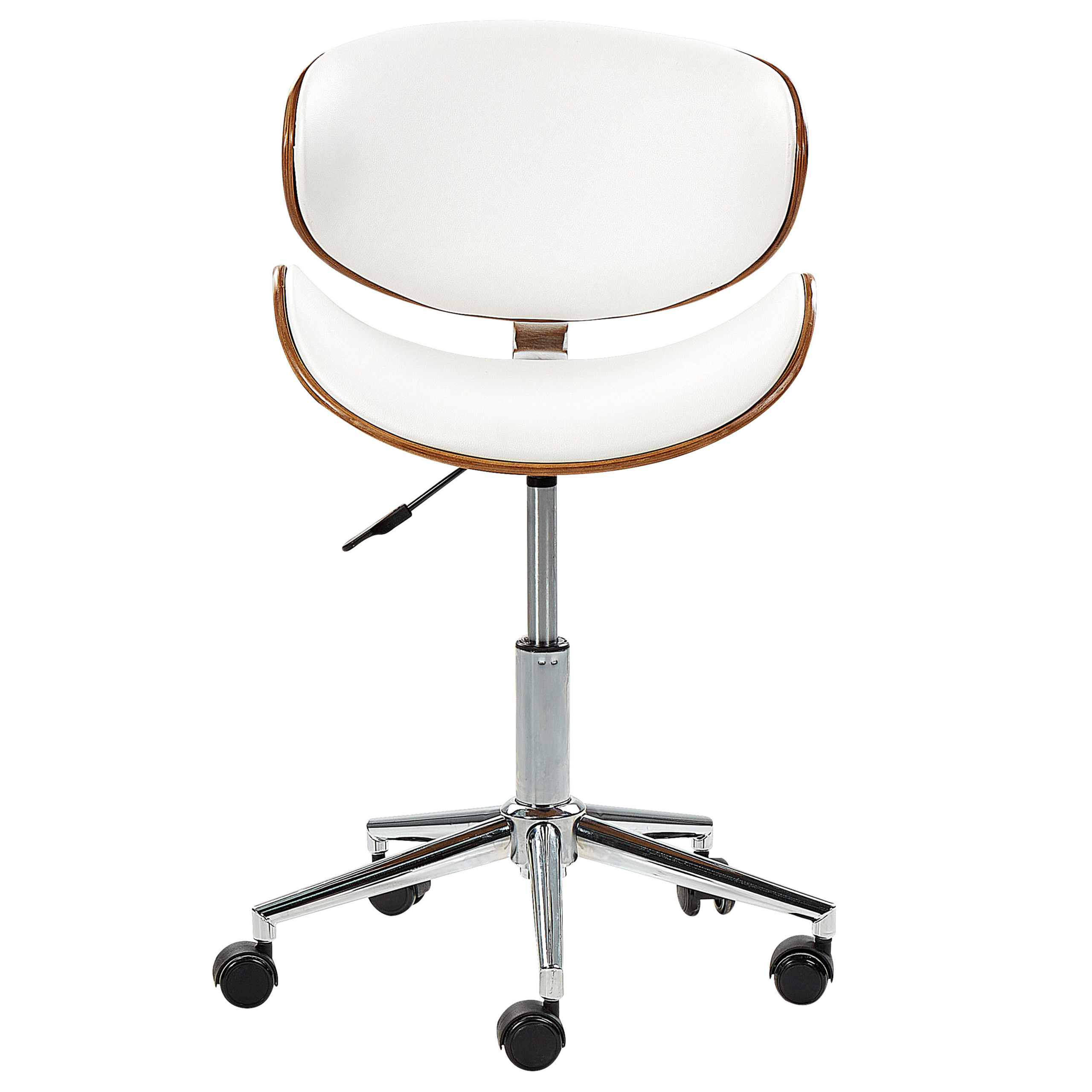 Office chair ROTTERDAM Eco-leather White [4]