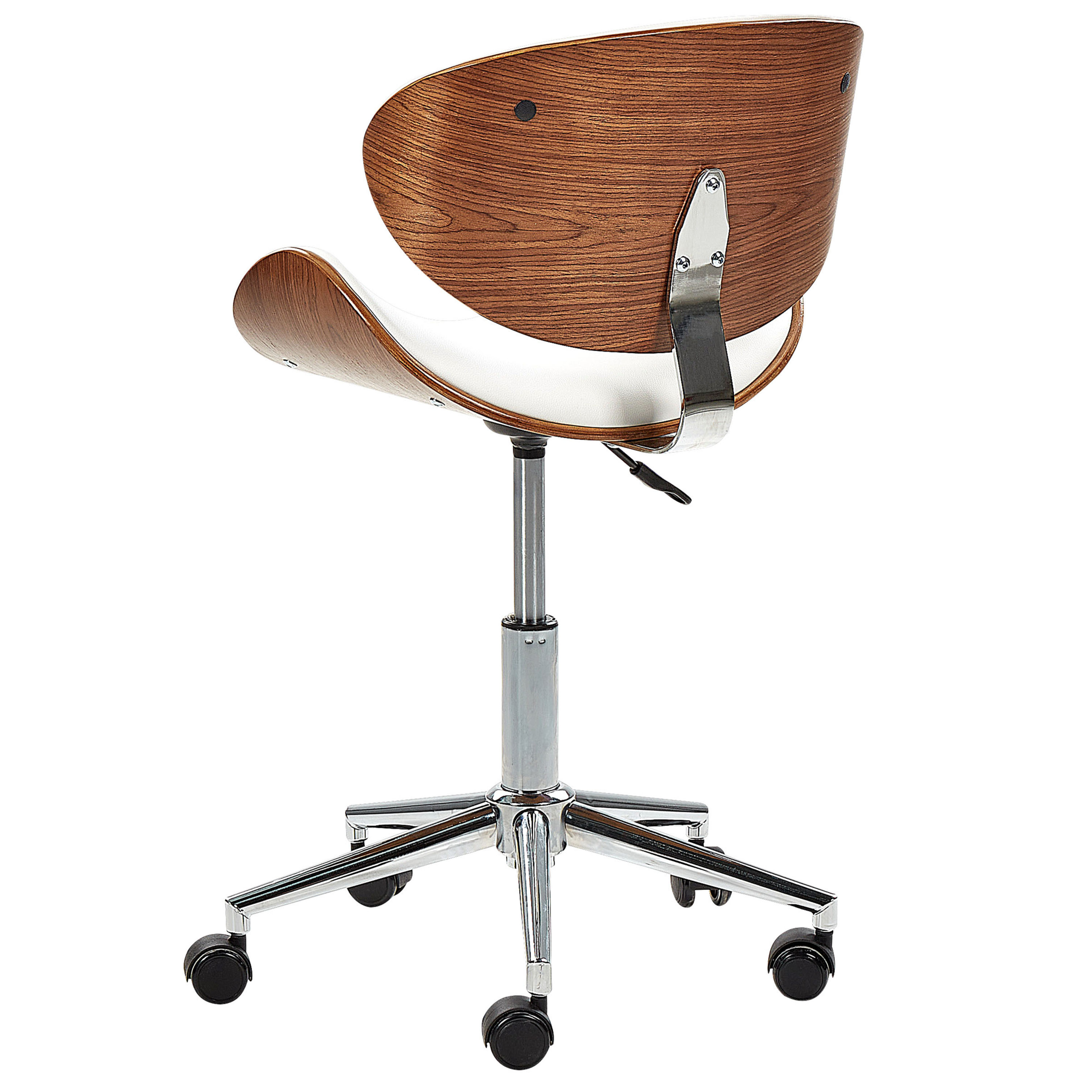 Office chair ROTTERDAM Eco-leather White [5]