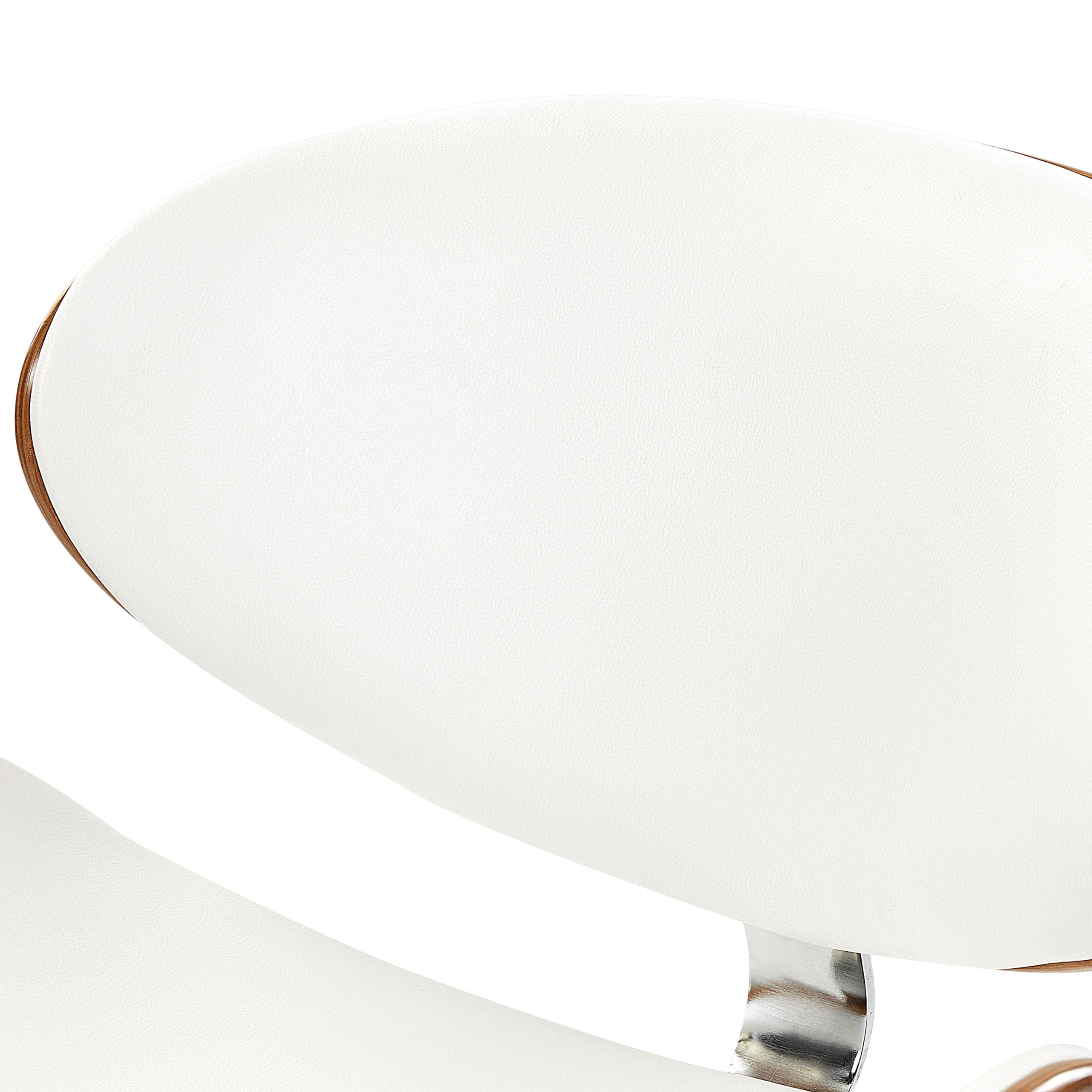 Office chair ROTTERDAM Eco-leather White [6]