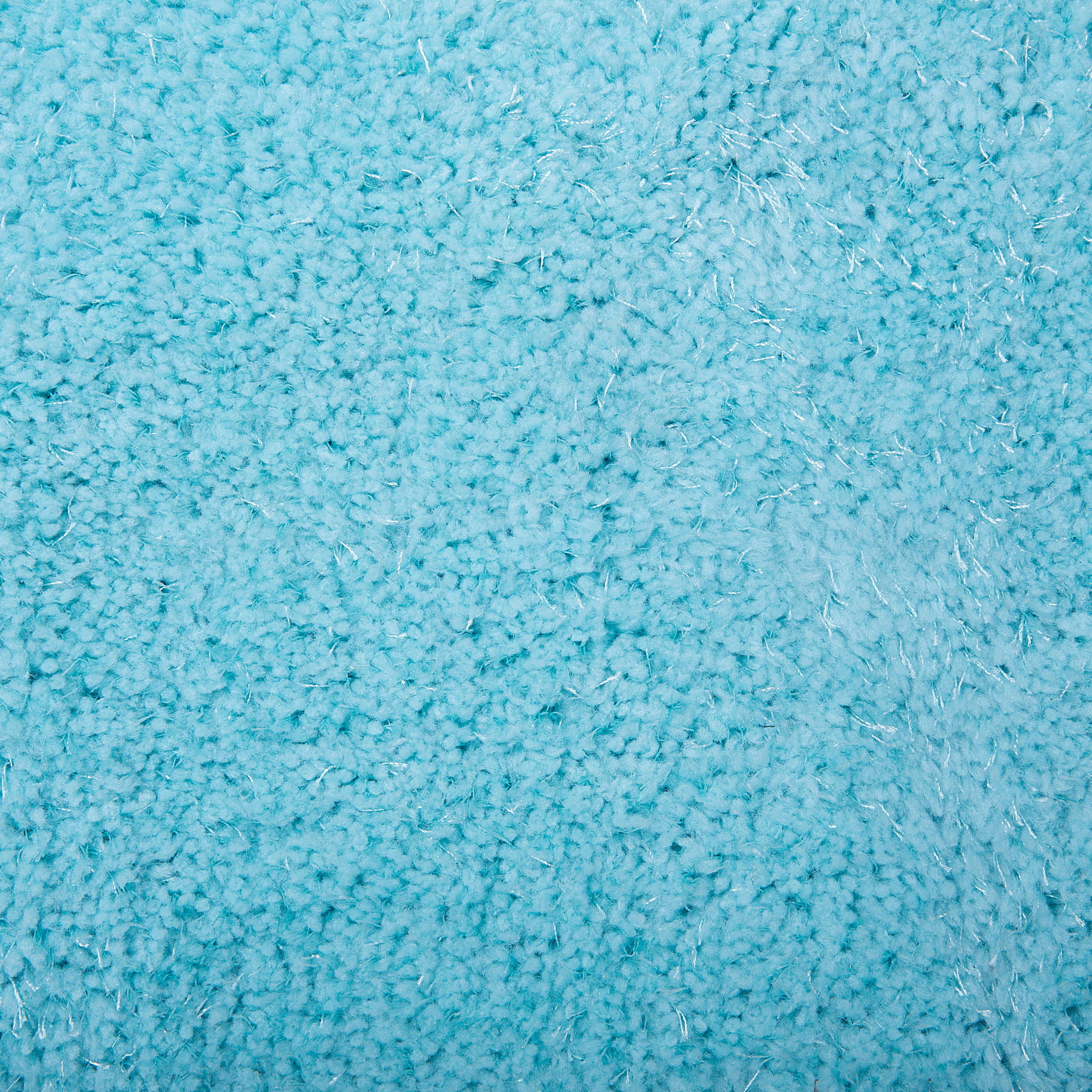 Shaggy rug DEMRE Light blue ø 140 cm [5]