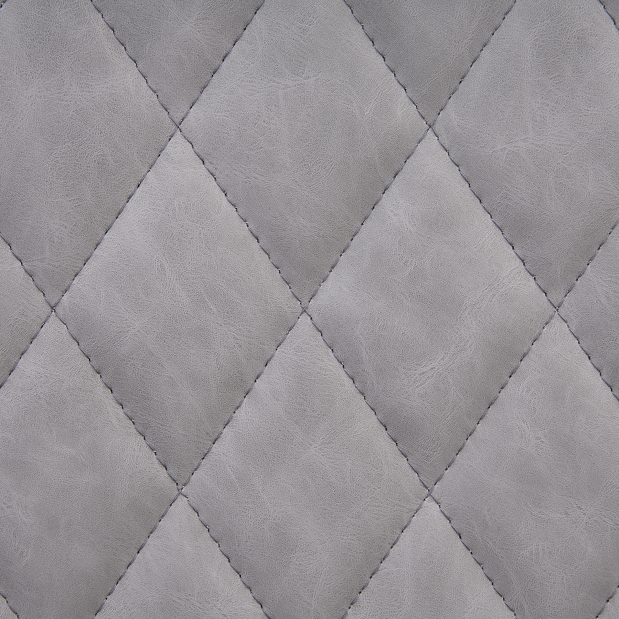 Set de 2 scaune dining MARIBEL Piele ecologică Gri deschis [10]