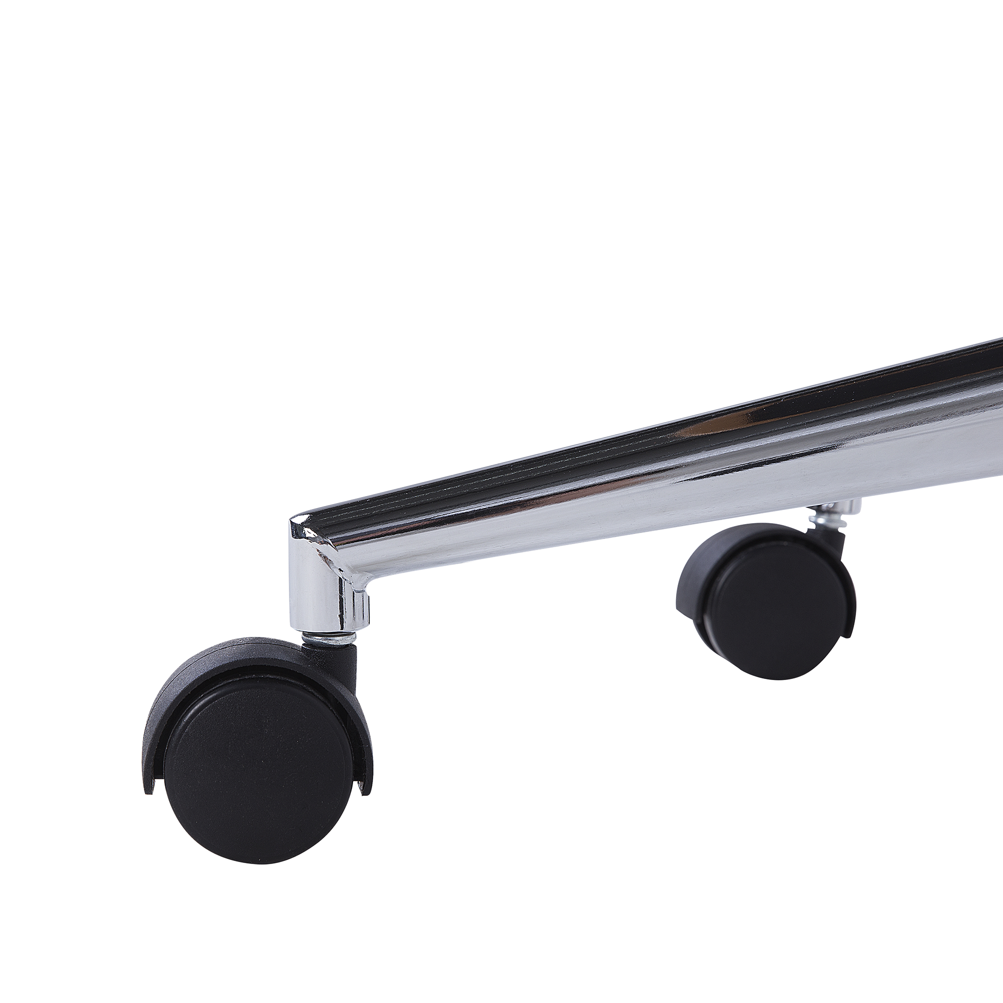 Office chair MARIBEL Eco-leather Light Grey [10]