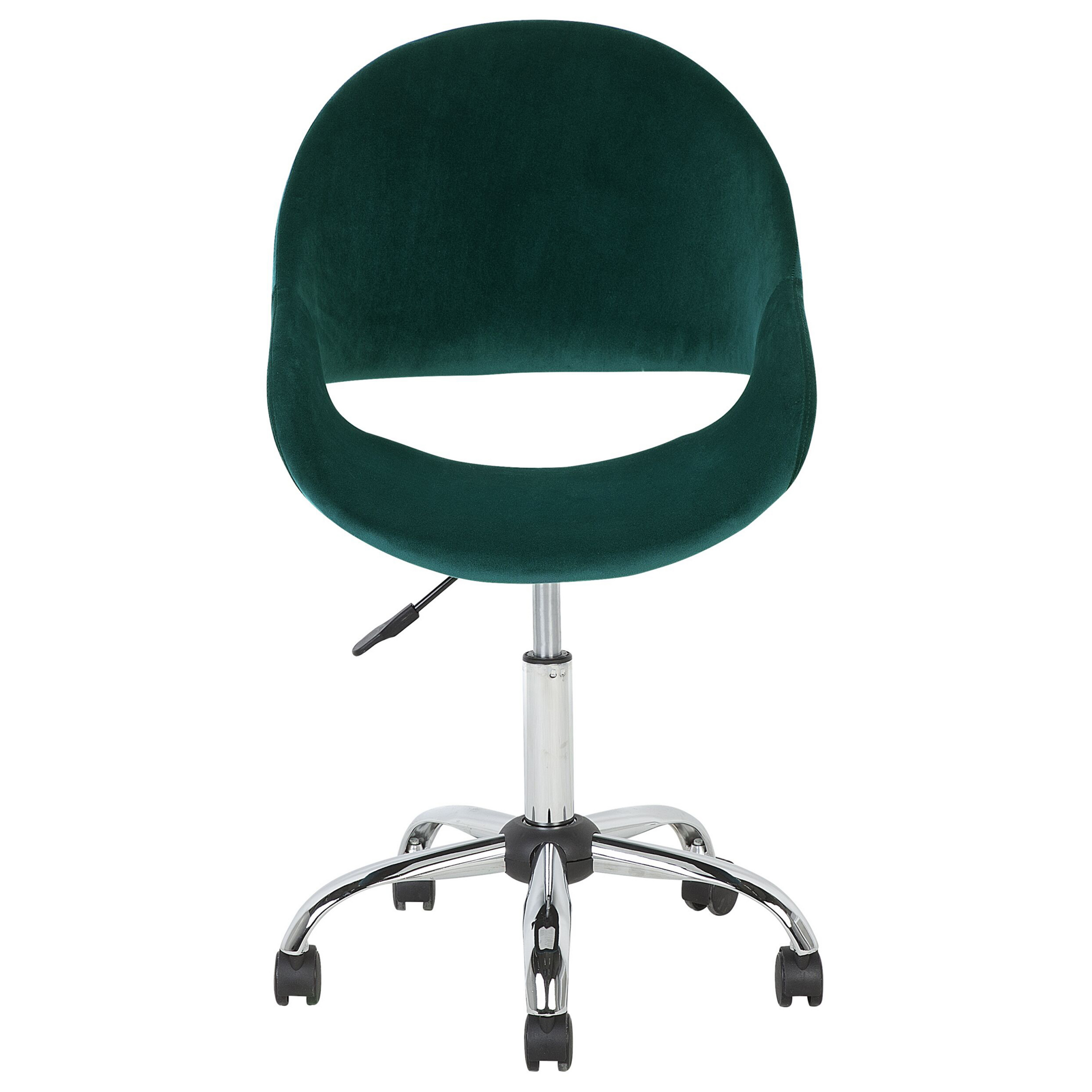 SELMA office chair Velvet Emerald green [4]