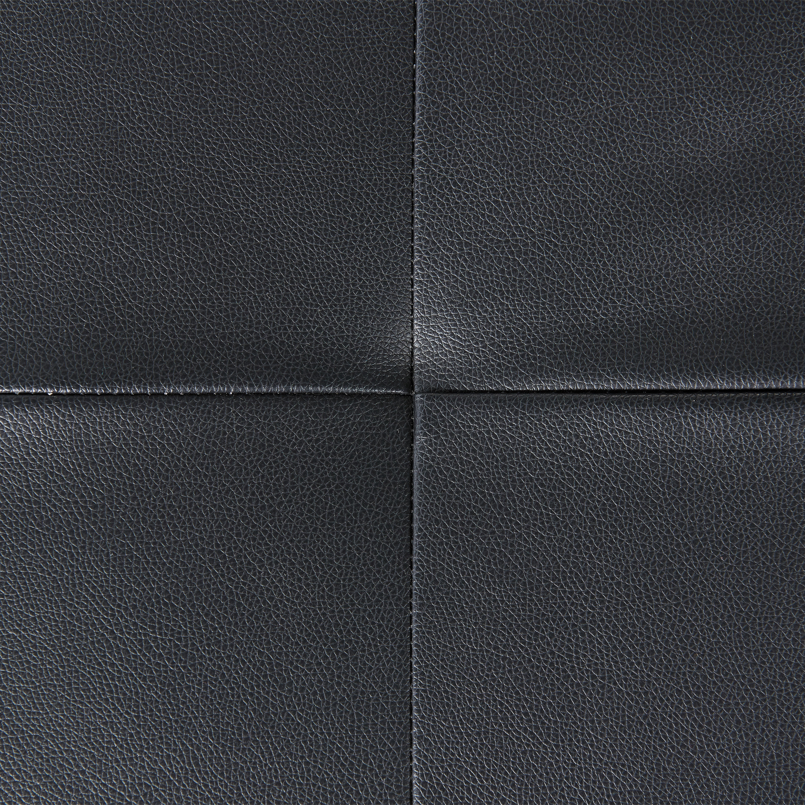 5-seater corner sofa NORREA Black eco-leather Left [9]