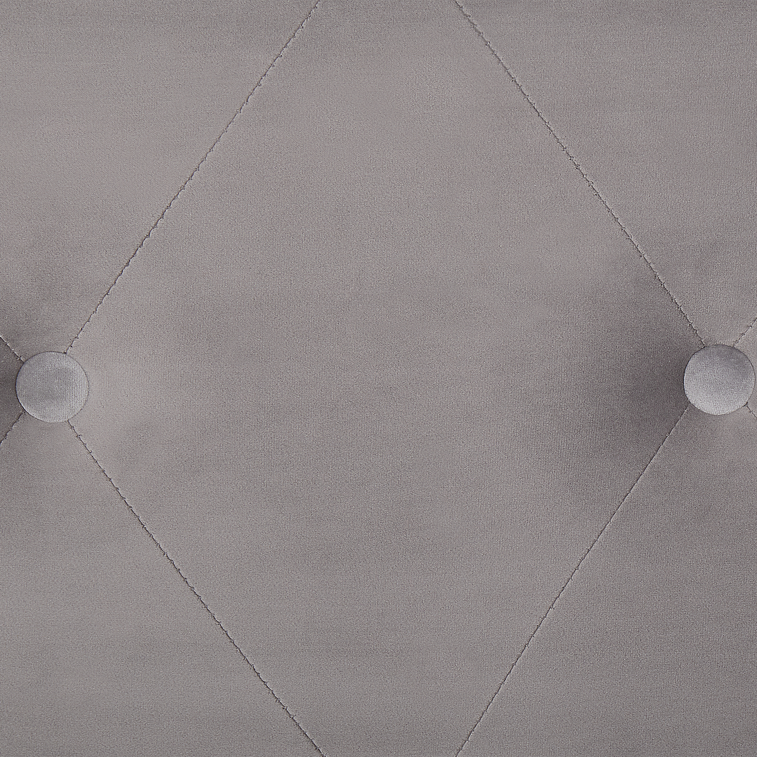 Stool with Storage MALLARD Velvet Grey [9]