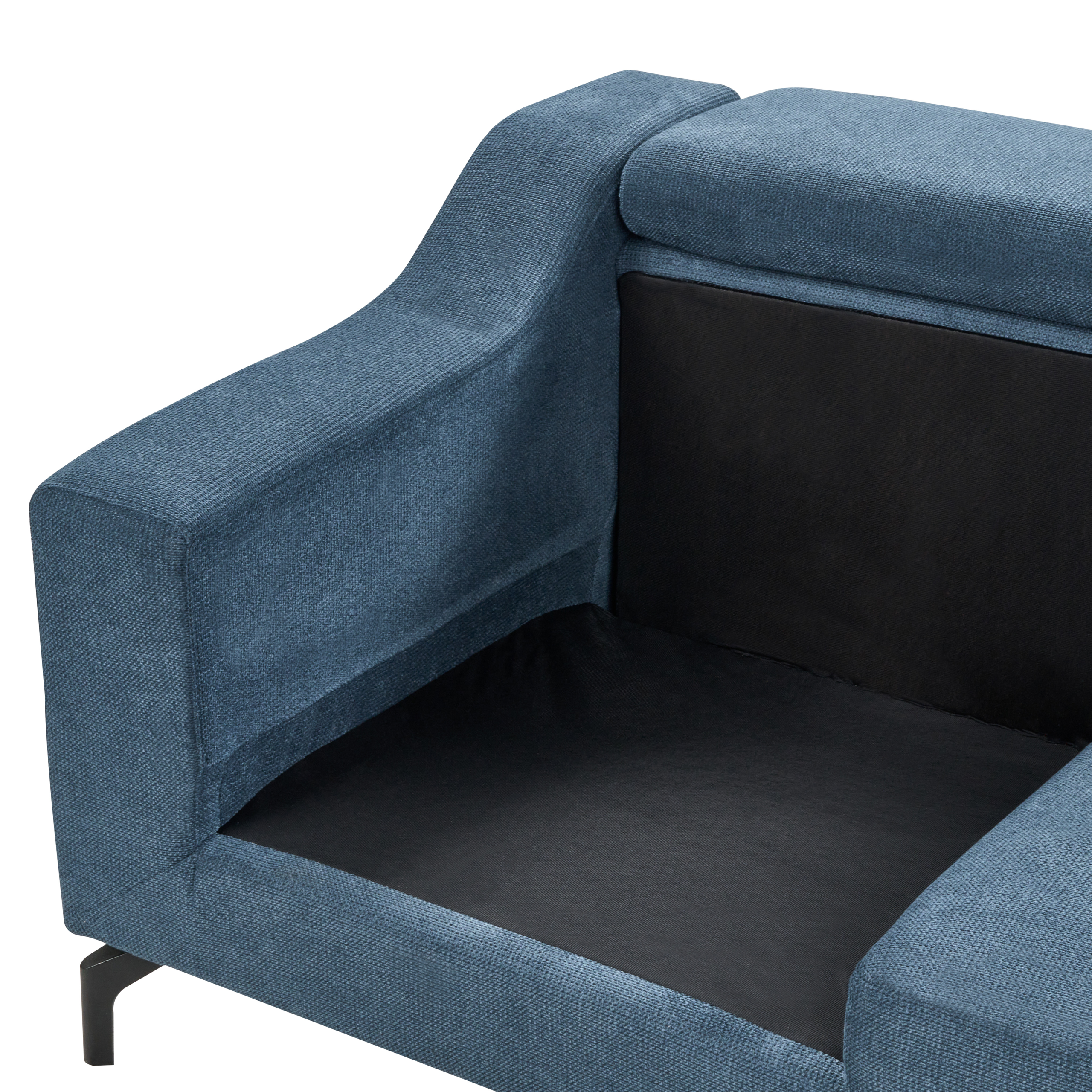 Colțar cu 4 locuri GLOSLI  Bleumarin Stânga [9]