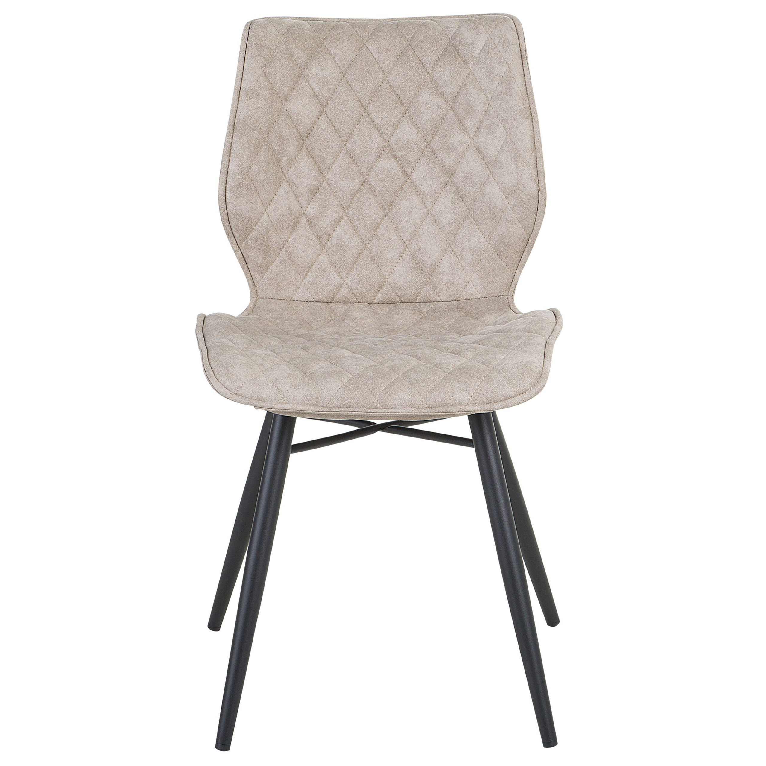 Set of 2 Dining Chairs LISLE Beige [5]