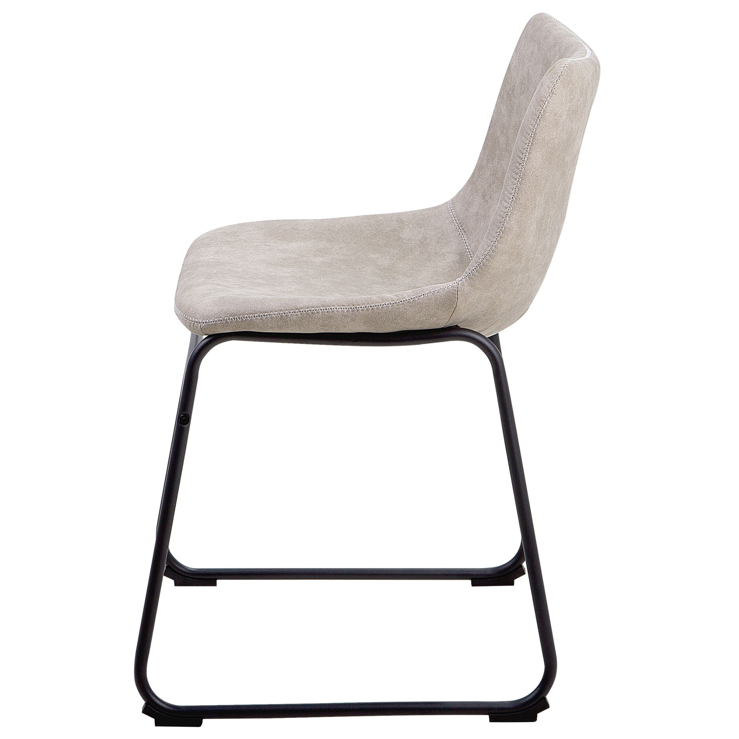 BATAVIA dining chair set of 2 Beige [5]