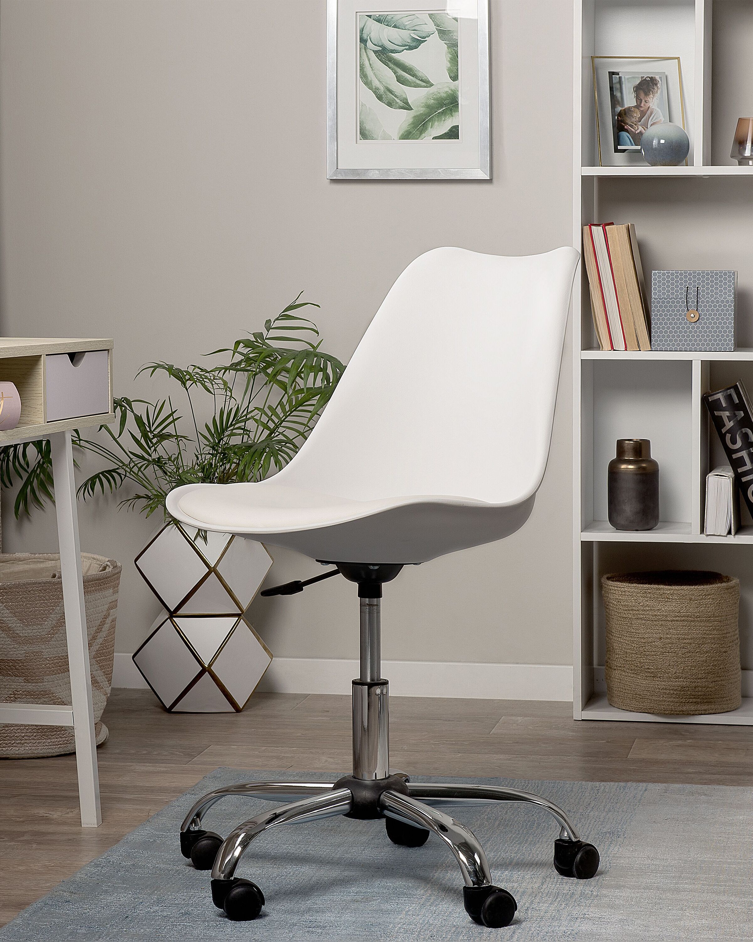 Office chair DAKOTA Eco-leather White [1]