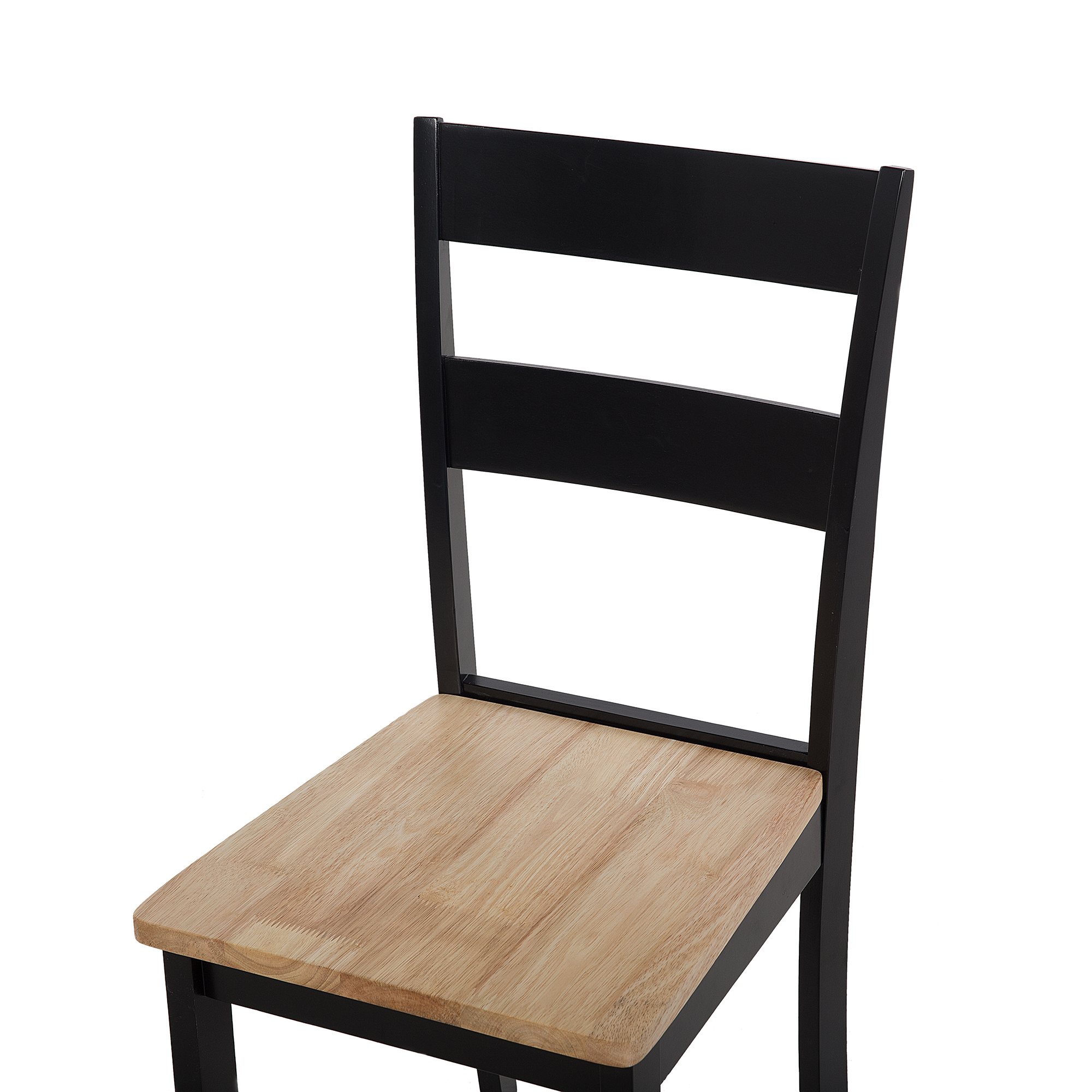 Set de 2 scaune dining GEORGIA Lemn Negru [7]