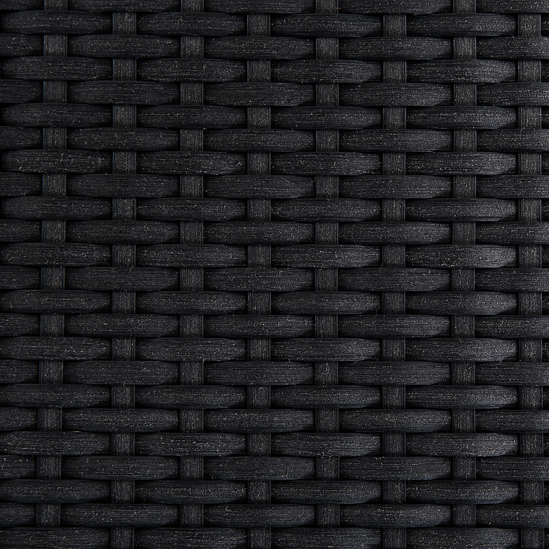 Set de 6 scaune de grădină GROSSETO Ratan sintetic Negru [6]