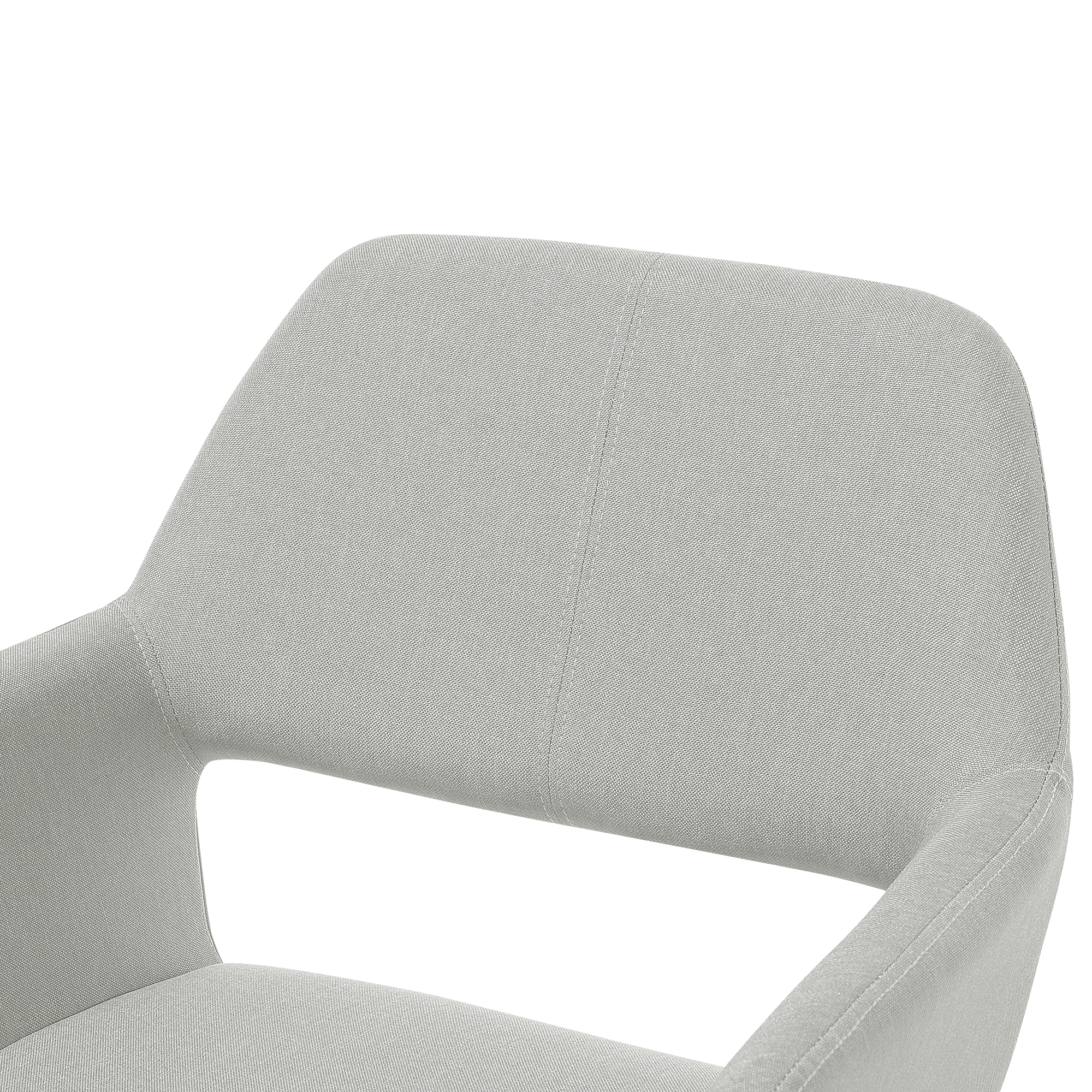 Set of 2 dining chairs CHICAGO Light grey [10]