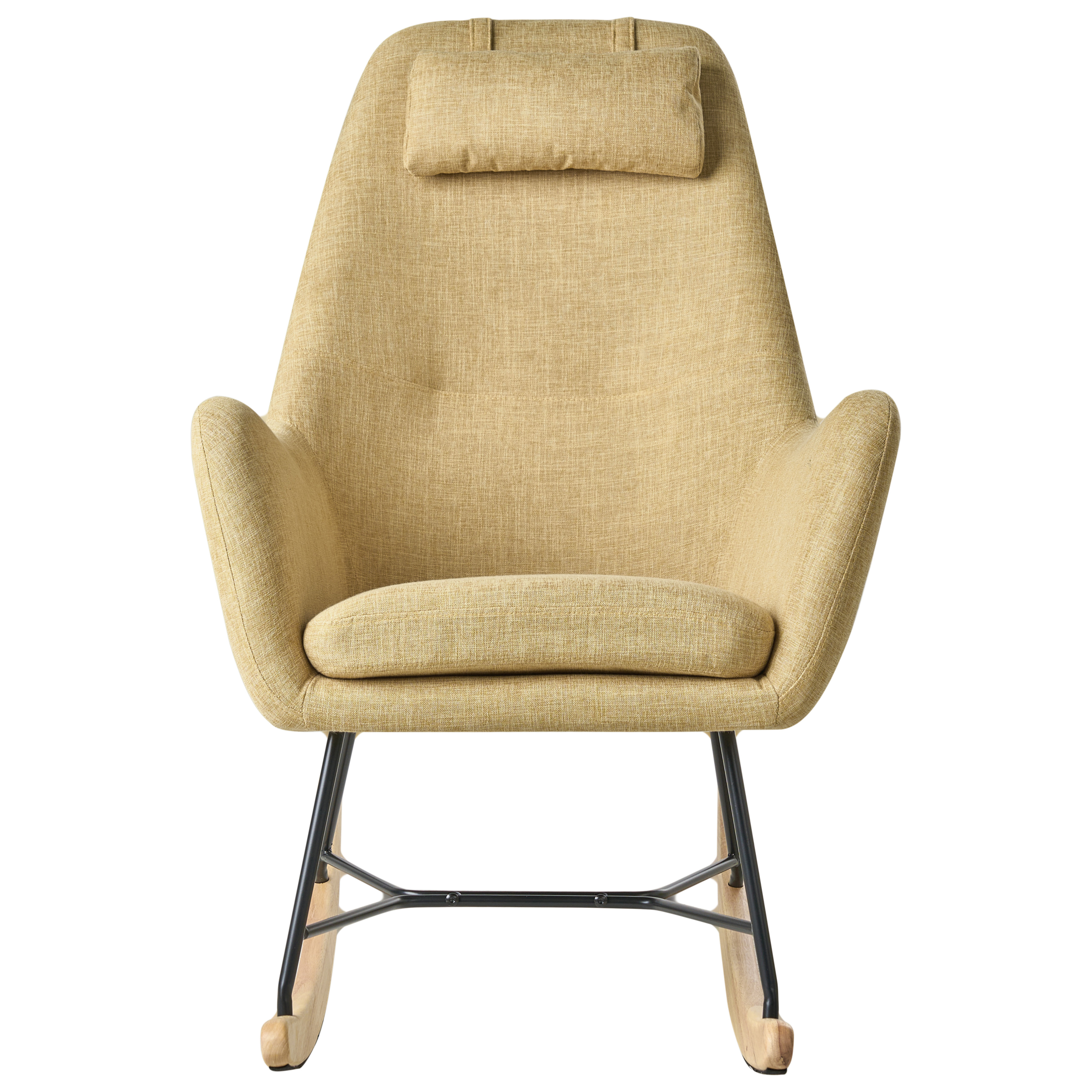 ARRIE Rocking Chair Yellow [4]