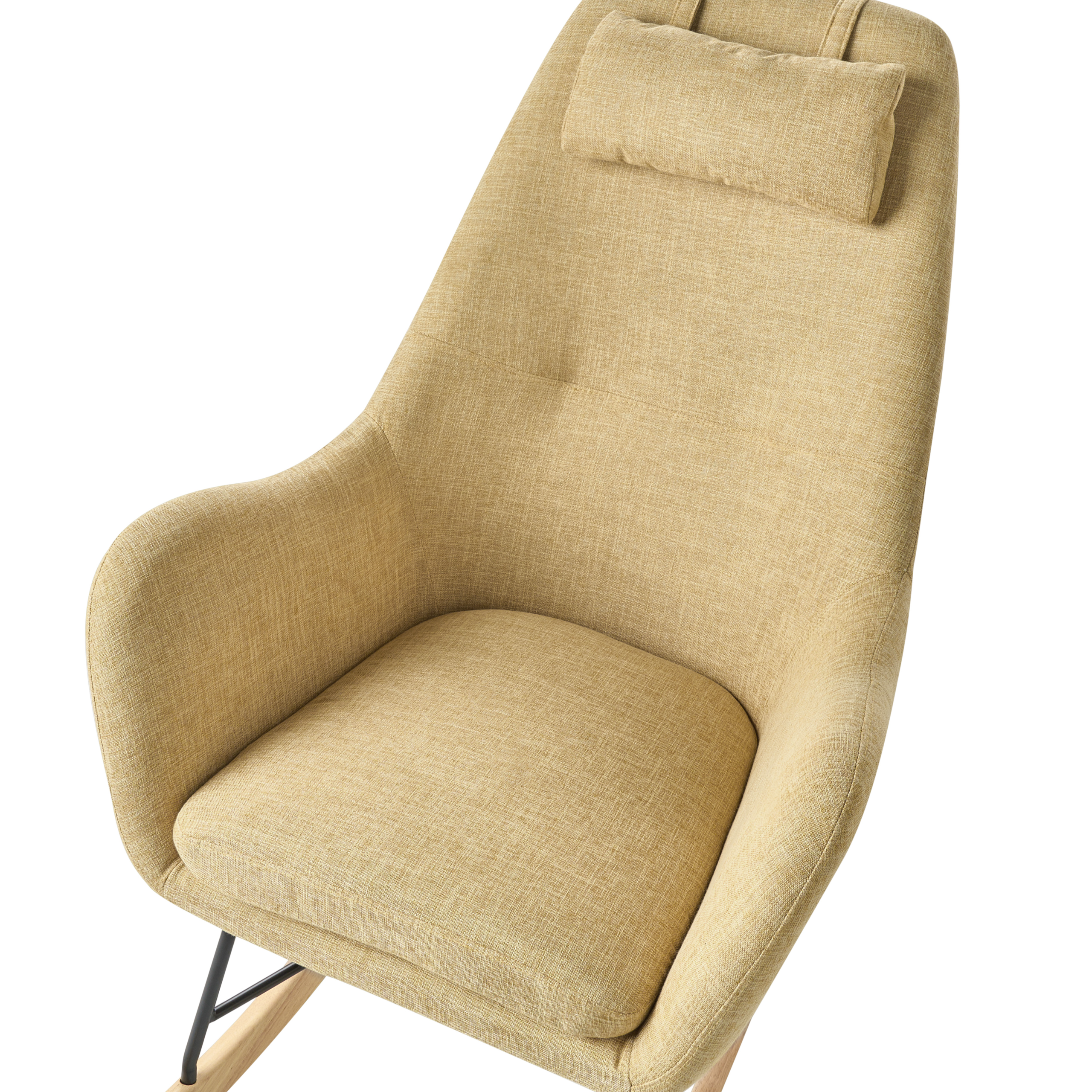 ARRIE Rocking Chair Yellow [6]