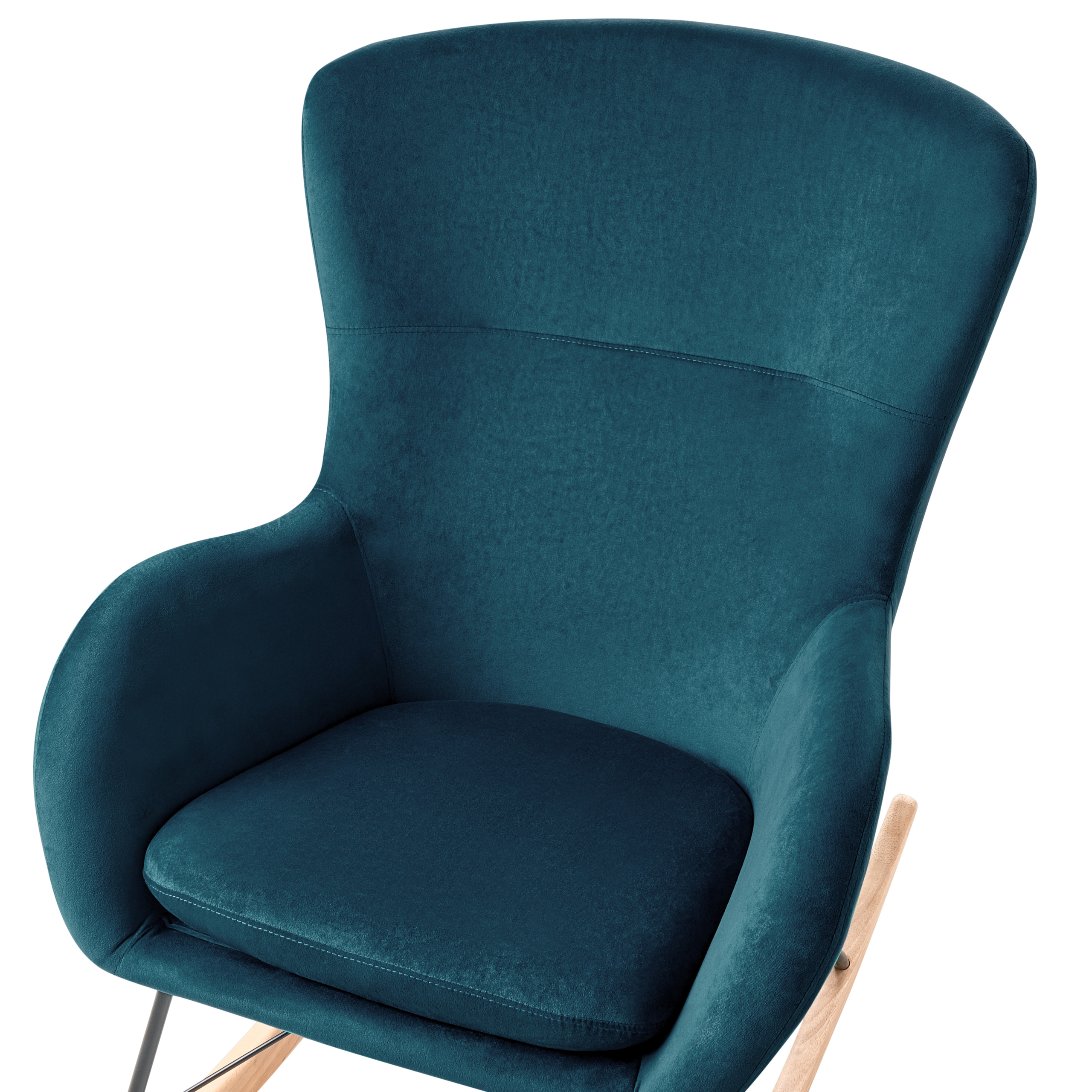 ELLAN armchair Velvet Navy blue [6]