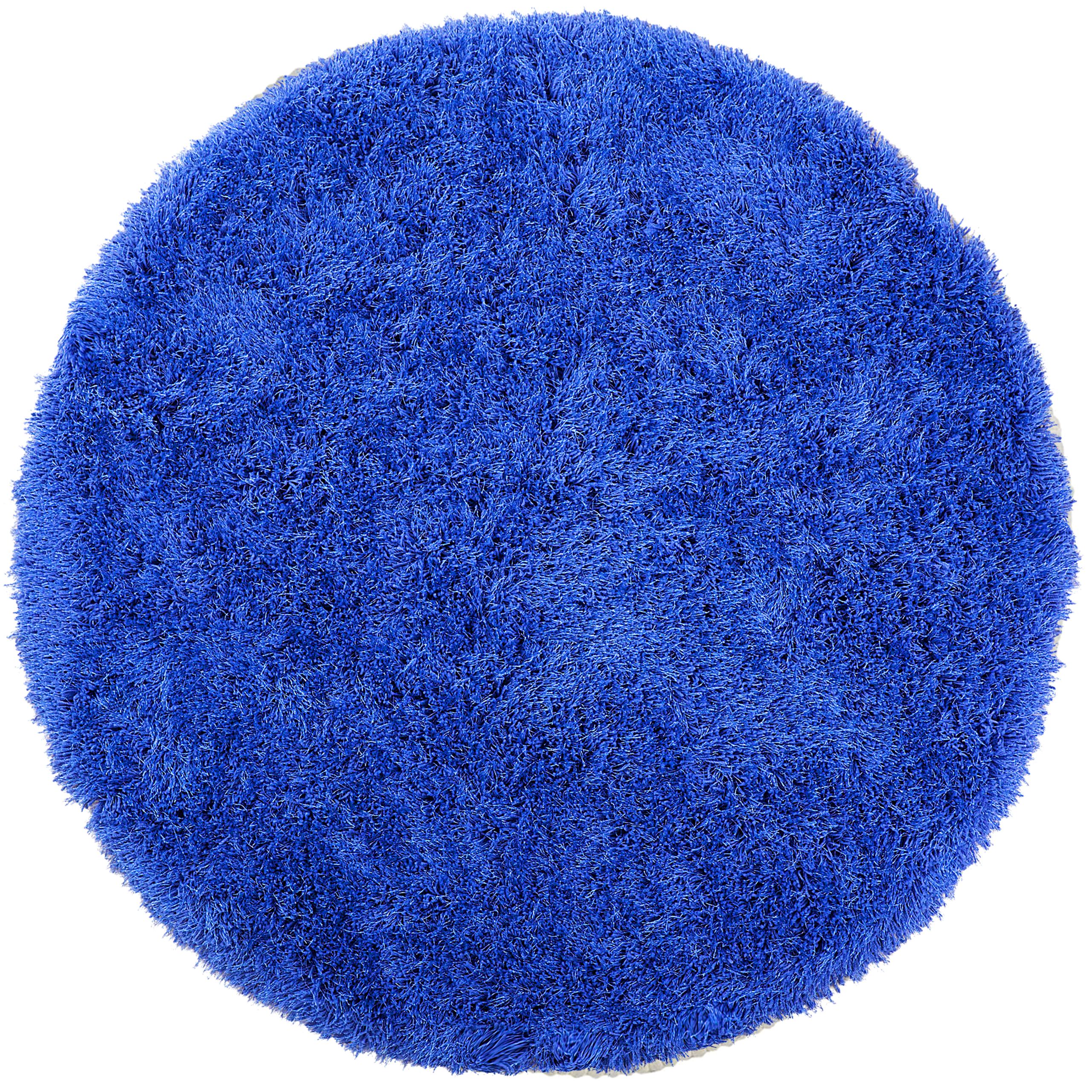 CIDE shaggy carpet Blue ø 140 cm [2]