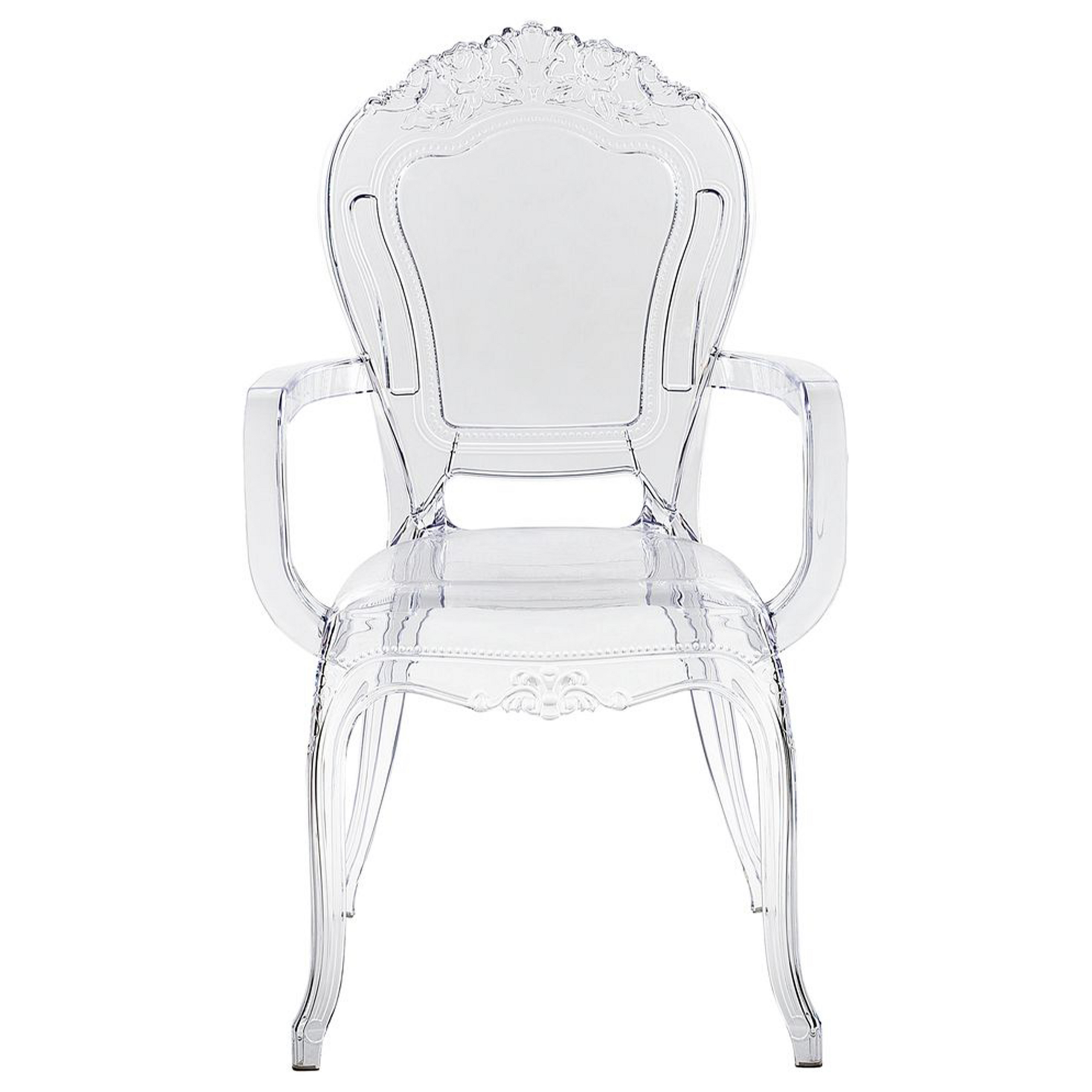 Set of 2 dining chairs VERMONT Transparent [4]