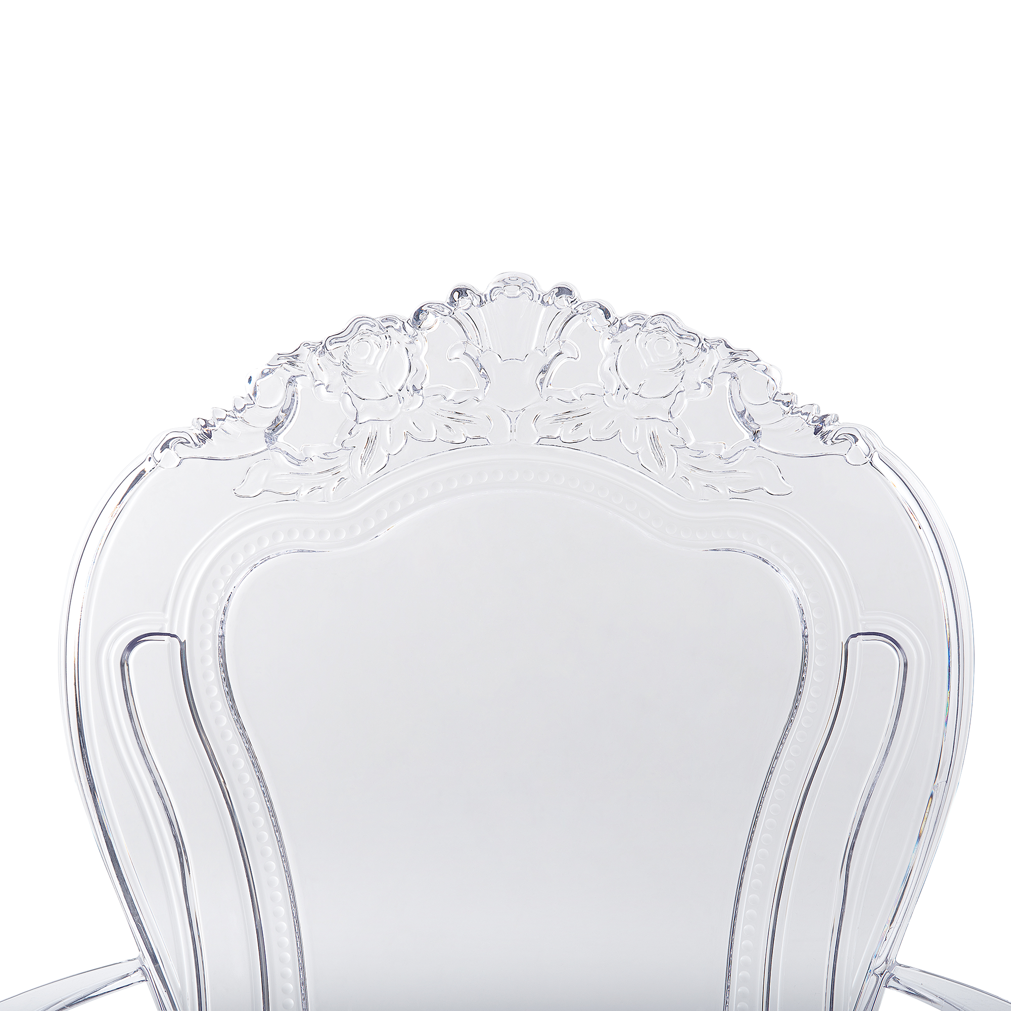 Set of 2 dining chairs VERMONT Transparent [8]