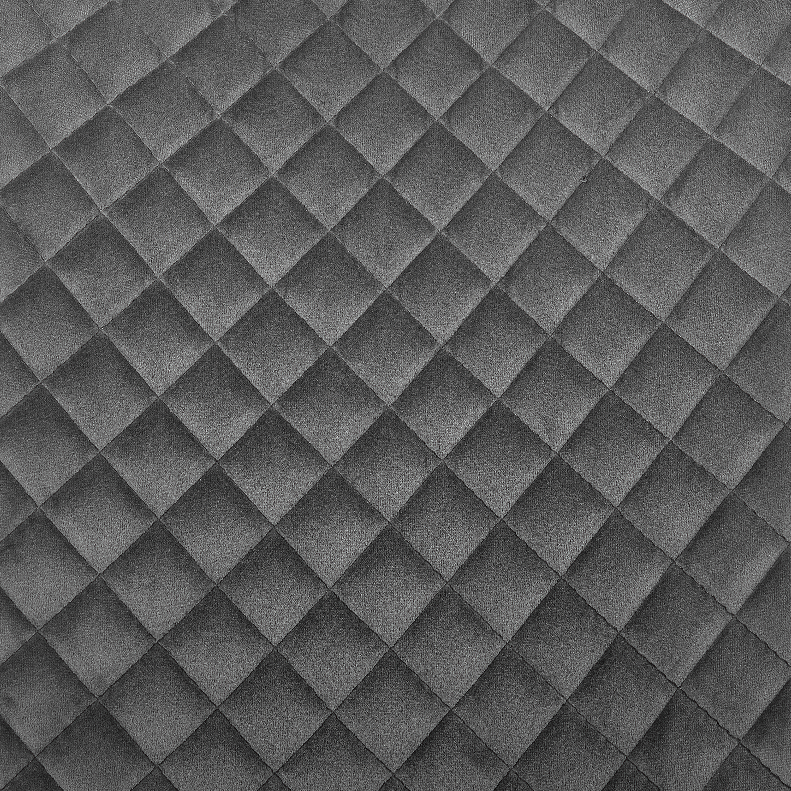 Set of 2 SOLANO Dining Stools Velvet Grey [9]