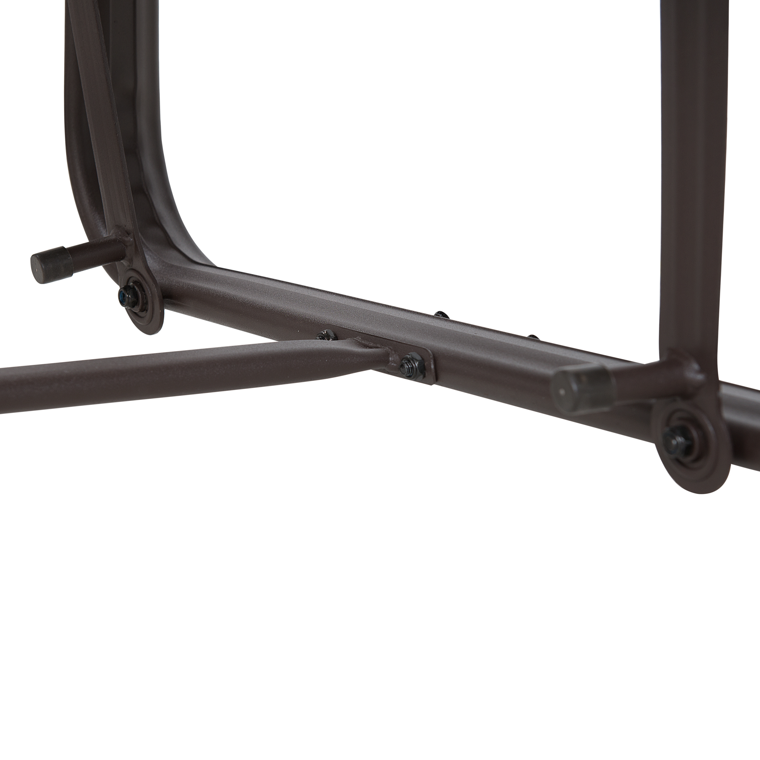 Scaun de grădină BORGIO Metal Maro/Gri [8]