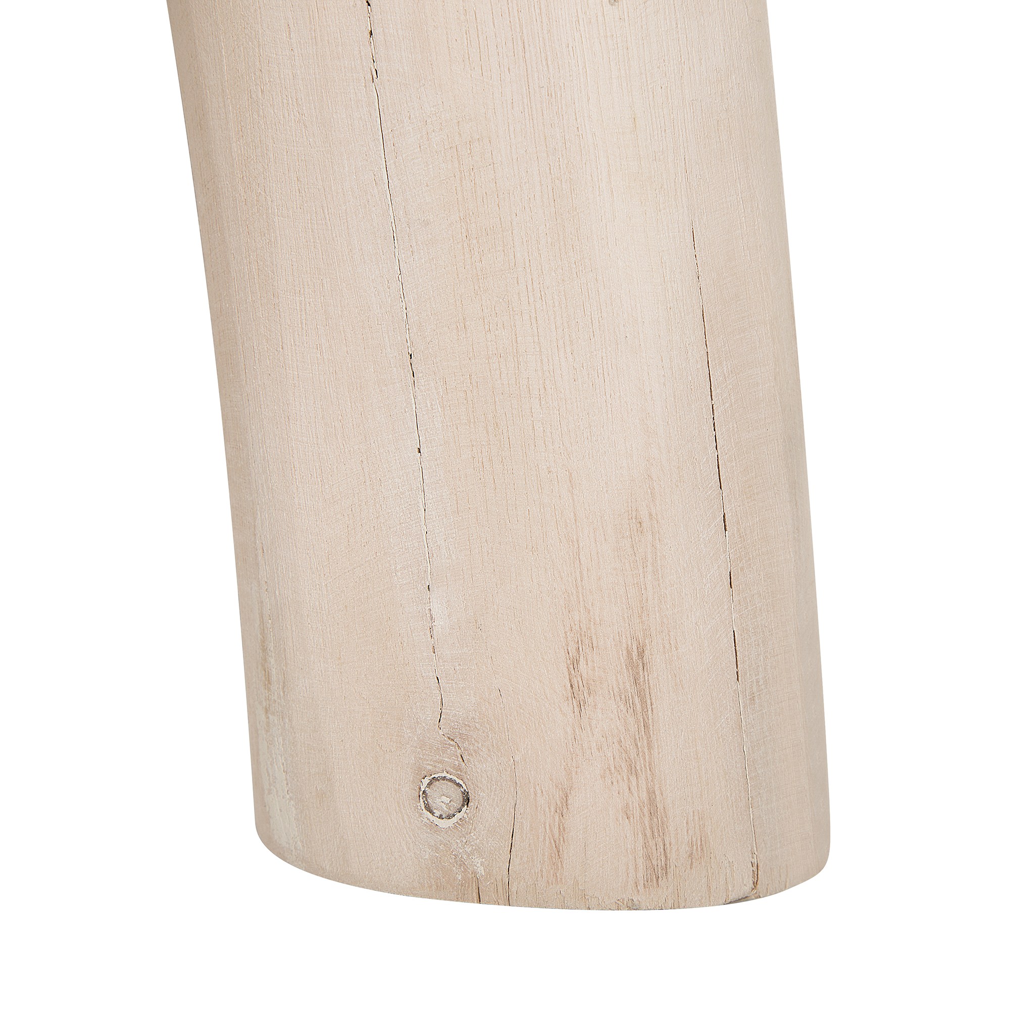 Scaun taburet THONDI Bumbac Bej [5]