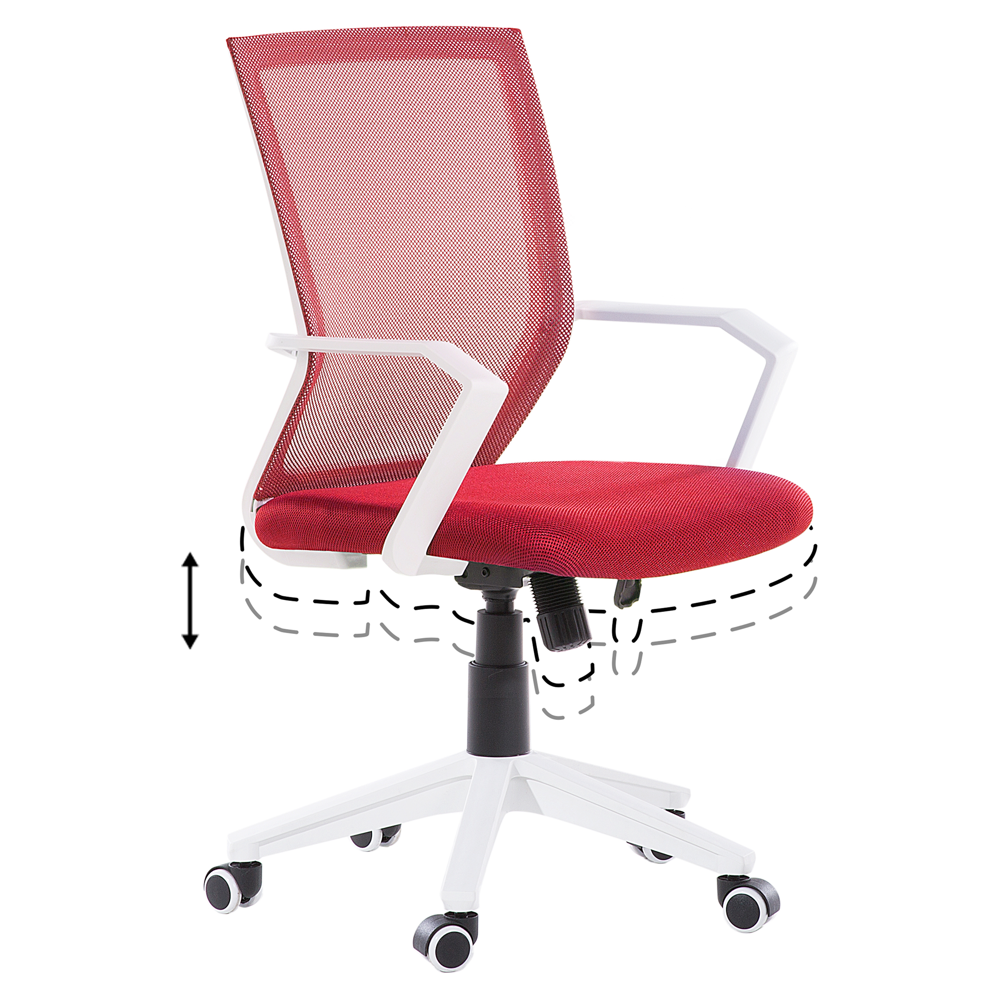 Ergonomic chair RELIEF Red [6]
