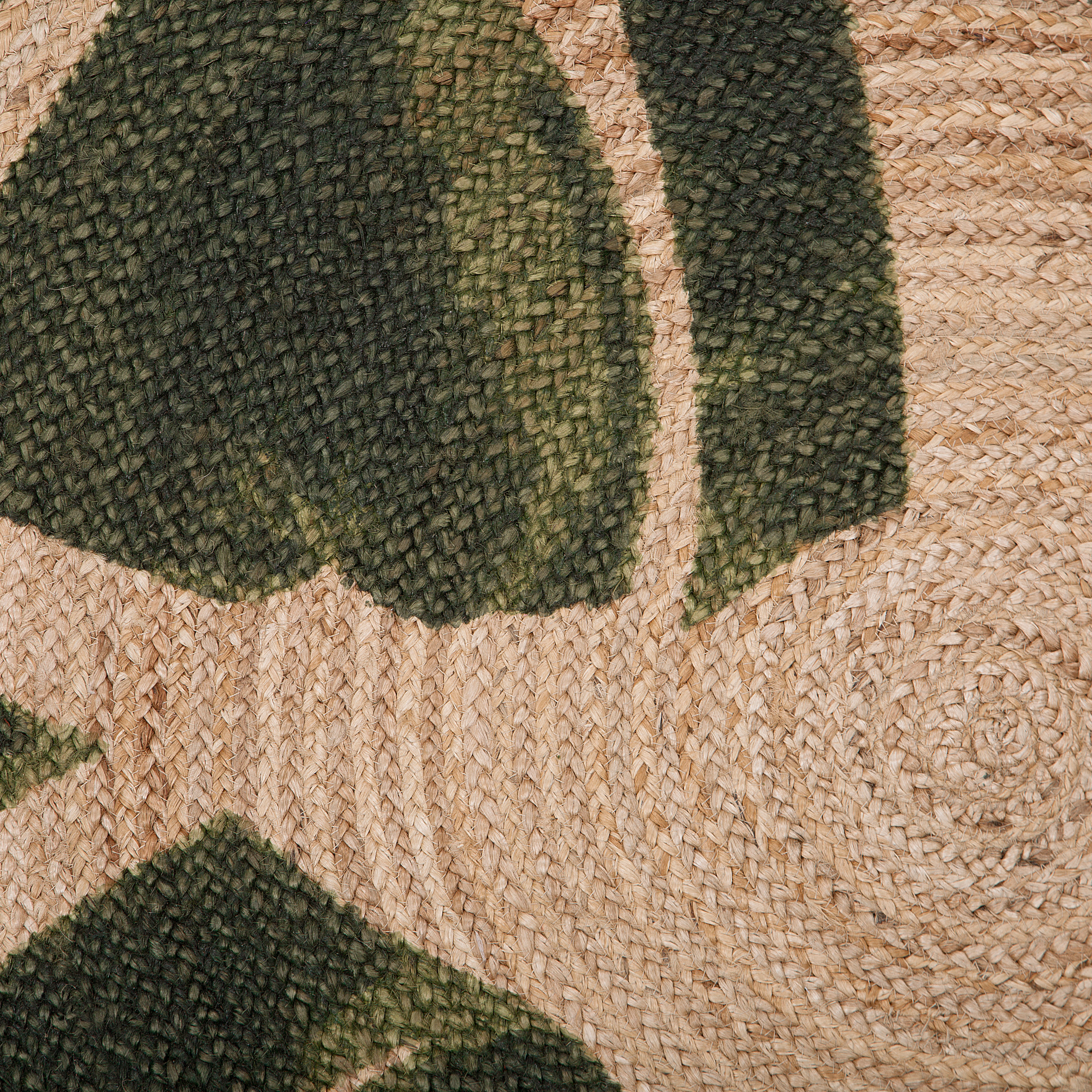 INKIK Beige Rug ø 140 cm Jute [6]