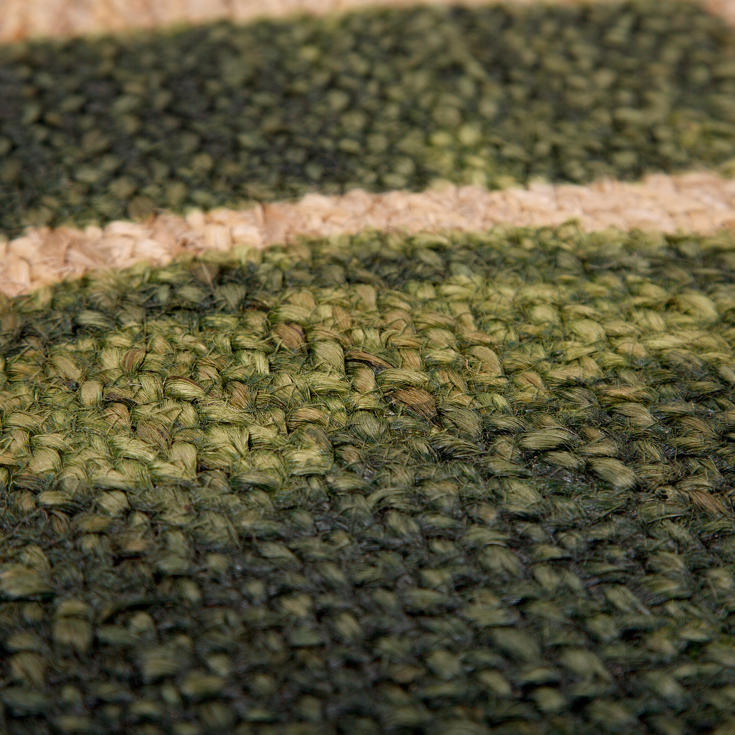 INKIK Beige Rug ø 140 cm Jute [7]