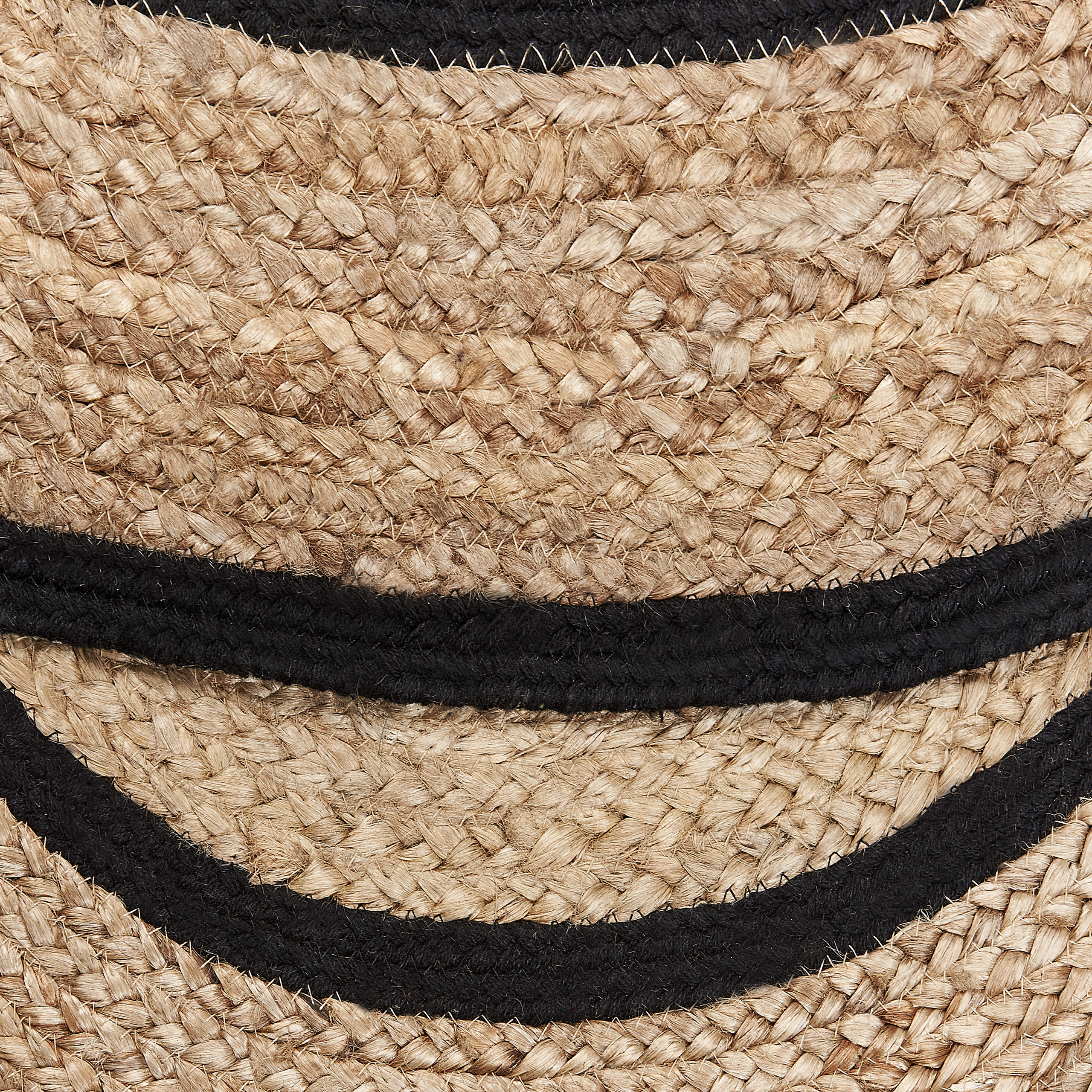 Covor BUKSE Bej ø 140 cm Iută [6]