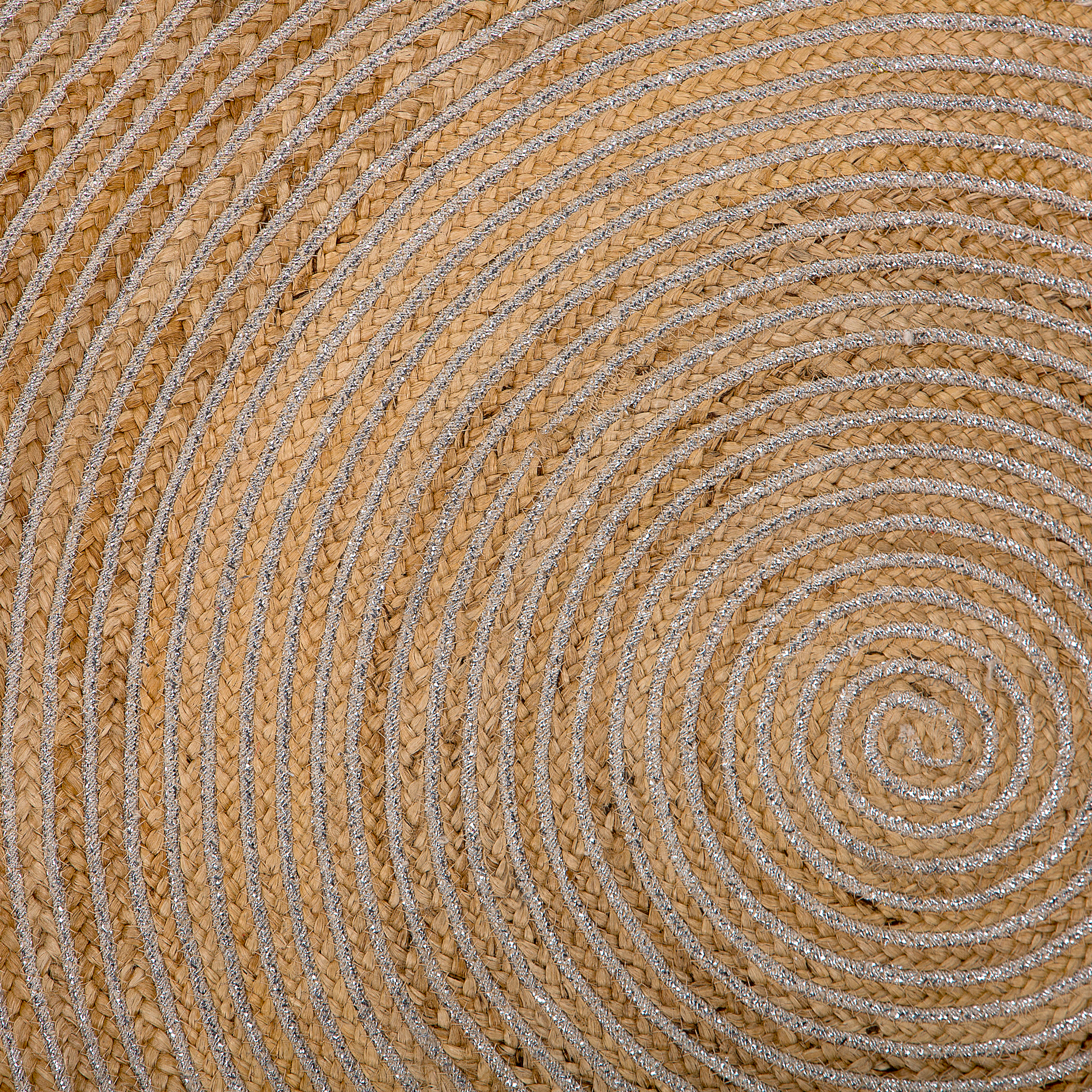 Covor AKBELEN Bej ø 140 cm Iută [5]