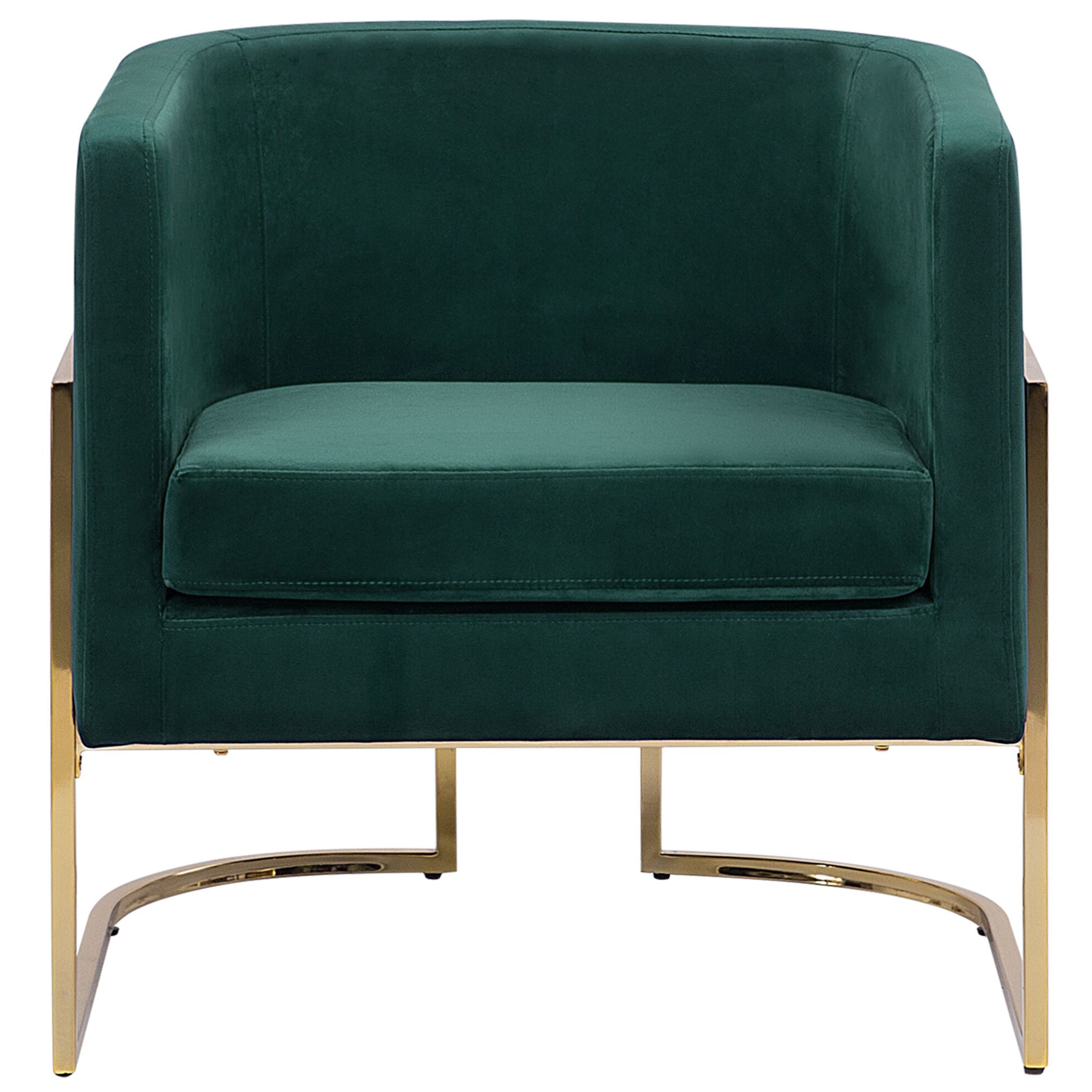 Fotoliu SIRKKA Catifea Verde închis [5]