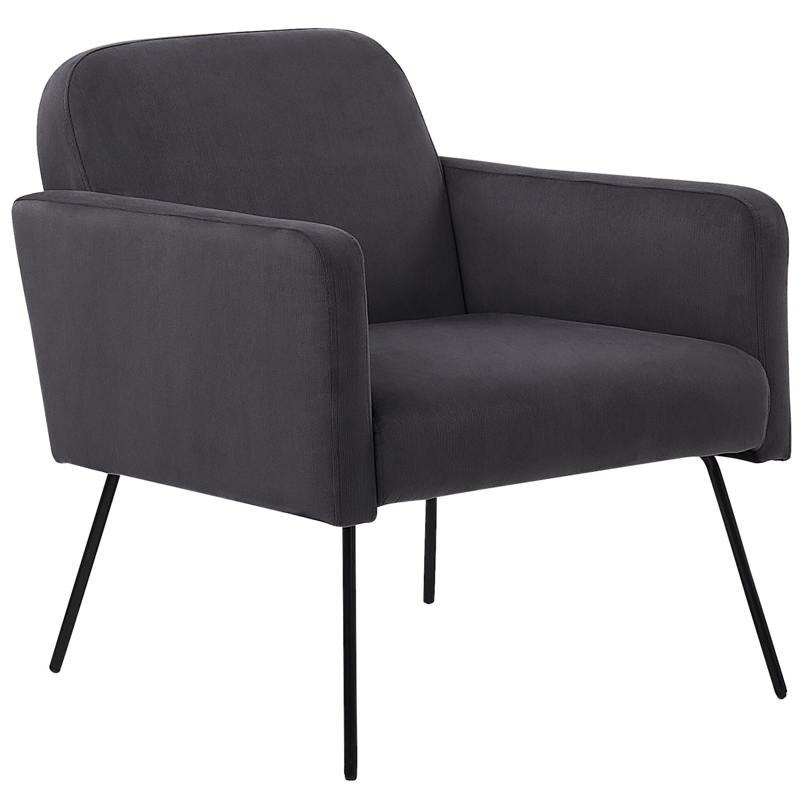 NARKEN armchair Velvet Grey [2]