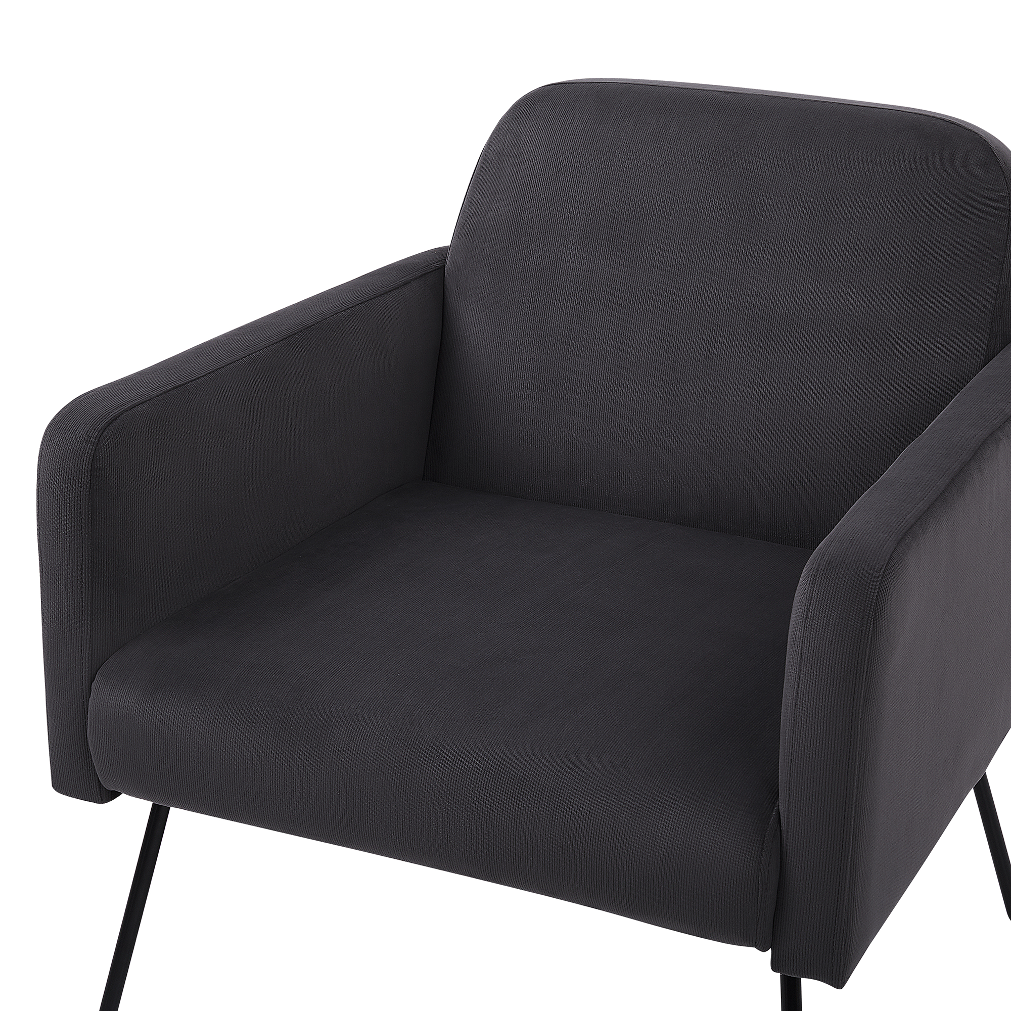 NARKEN armchair Velvet Grey [6]