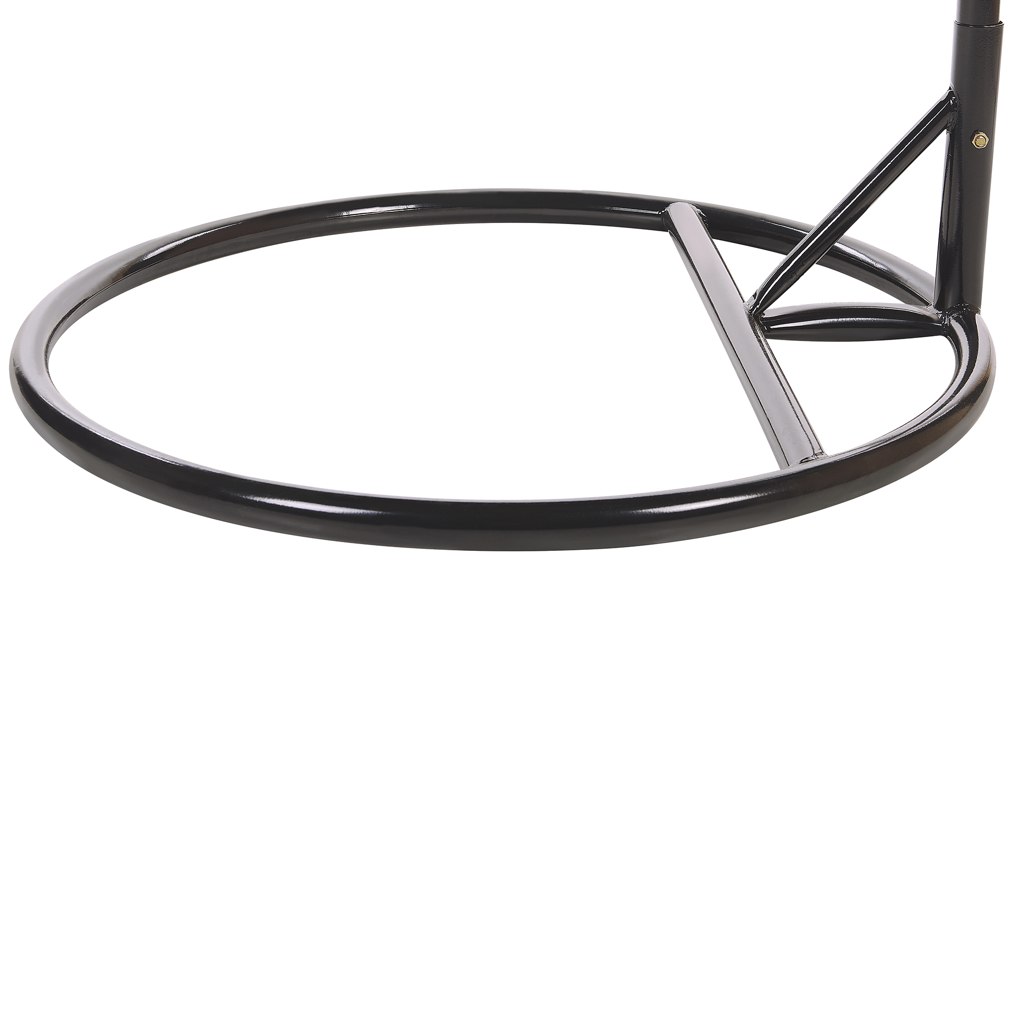 TOLLO suspended armchair with support Synthetic rattan Grey [8]