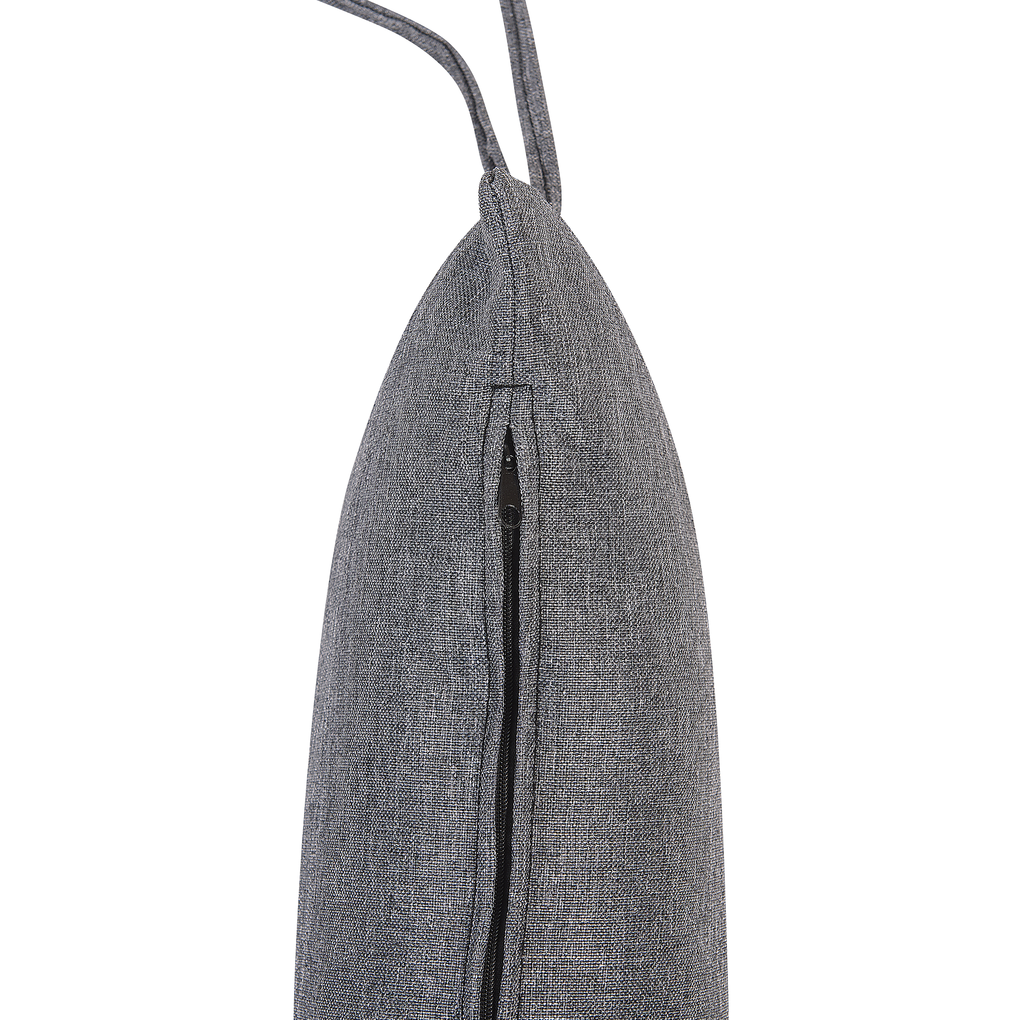 PINETO Hanging Armchair Synthetic Rattan Grey [4]