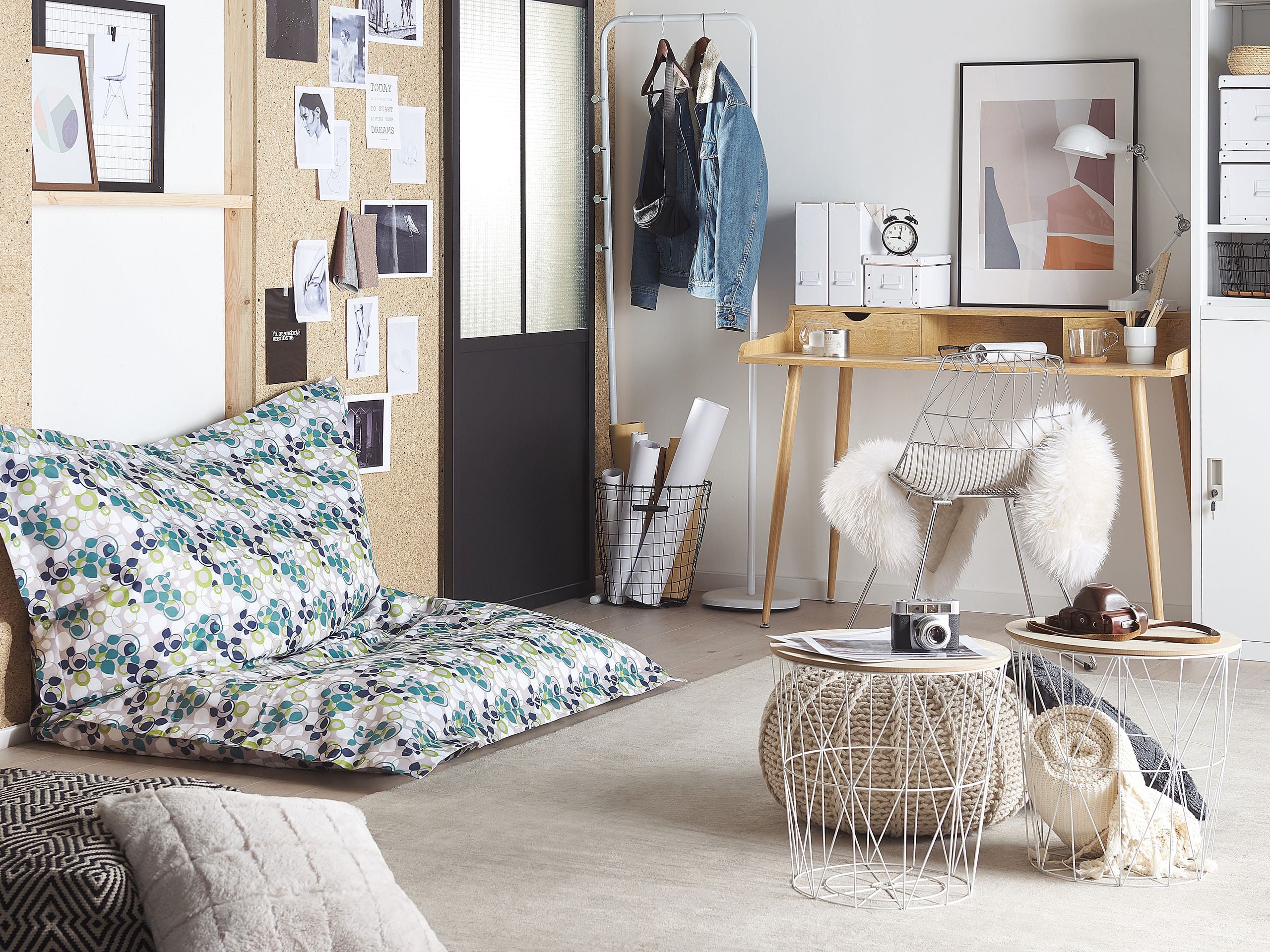 Fotoliu puf - Fotoliu puf 300 L FUZZY 140 cm 180 cm Multicolor