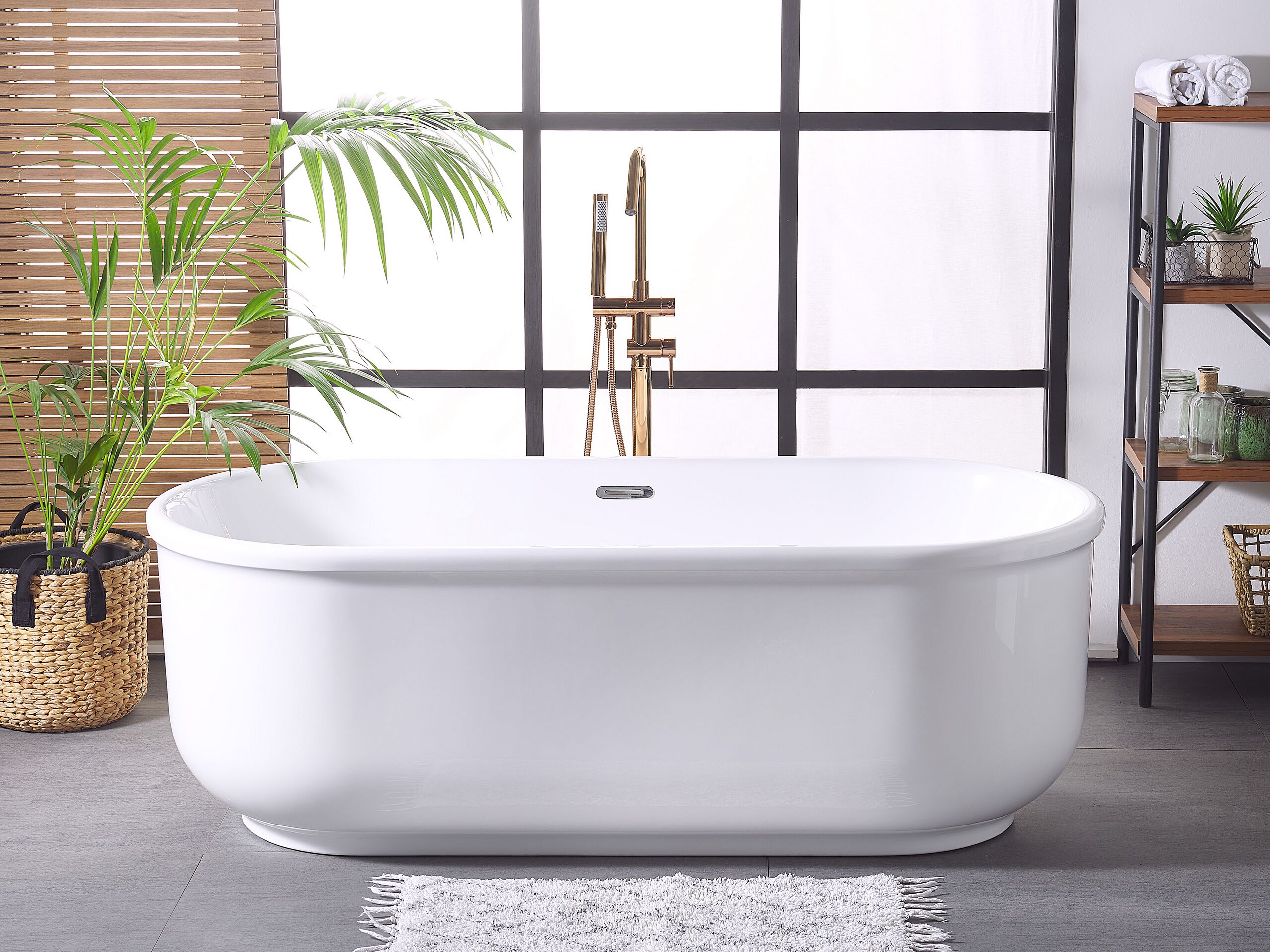 Cazi de baie - PINEL freestanding bathtub 170 x 80 cm White