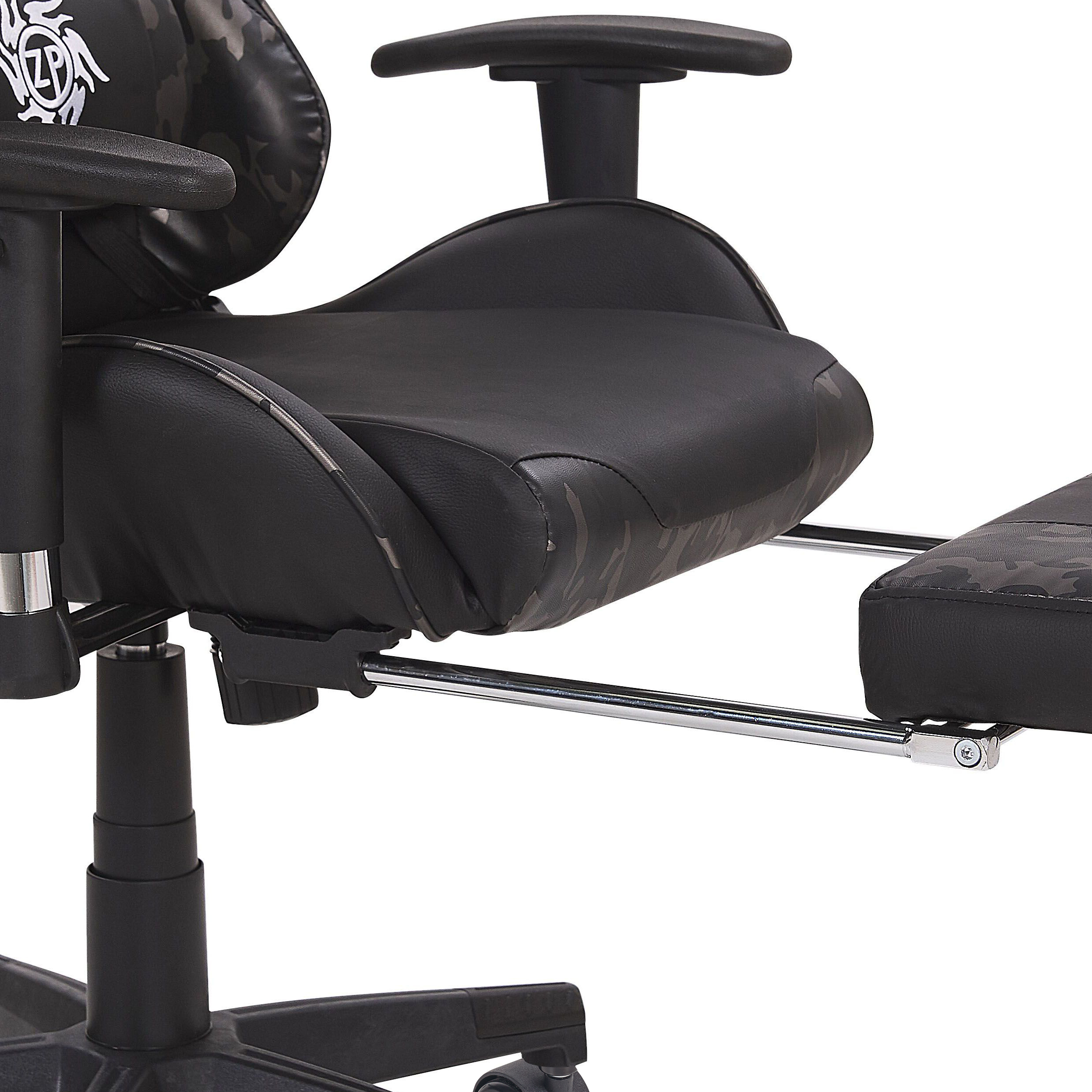 Gaming chair VICTORY Eco-leather Dark grey [8]