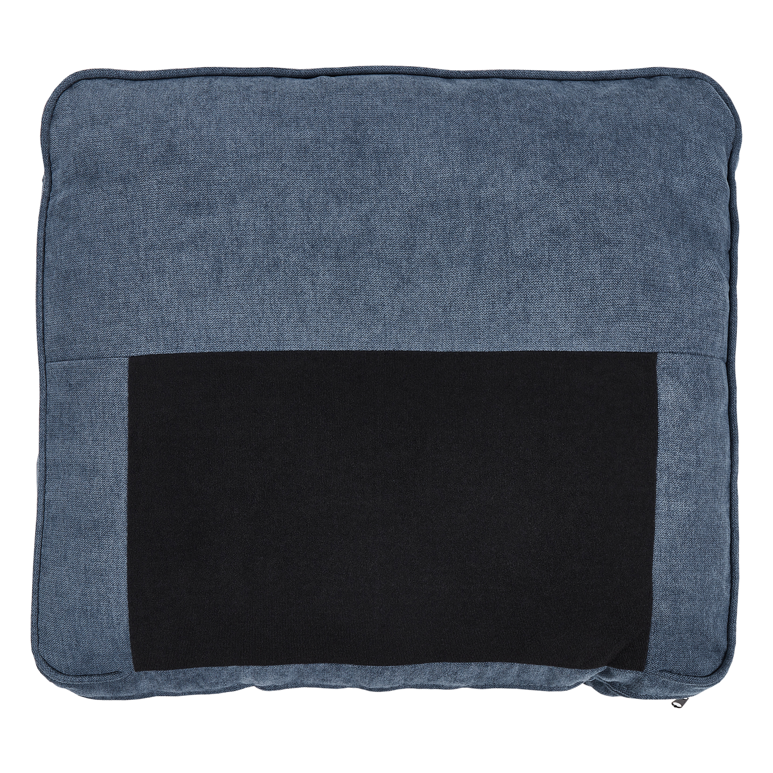 Canapea cu 3 locuri AVESTA  Albastru închis cu otoman [10]