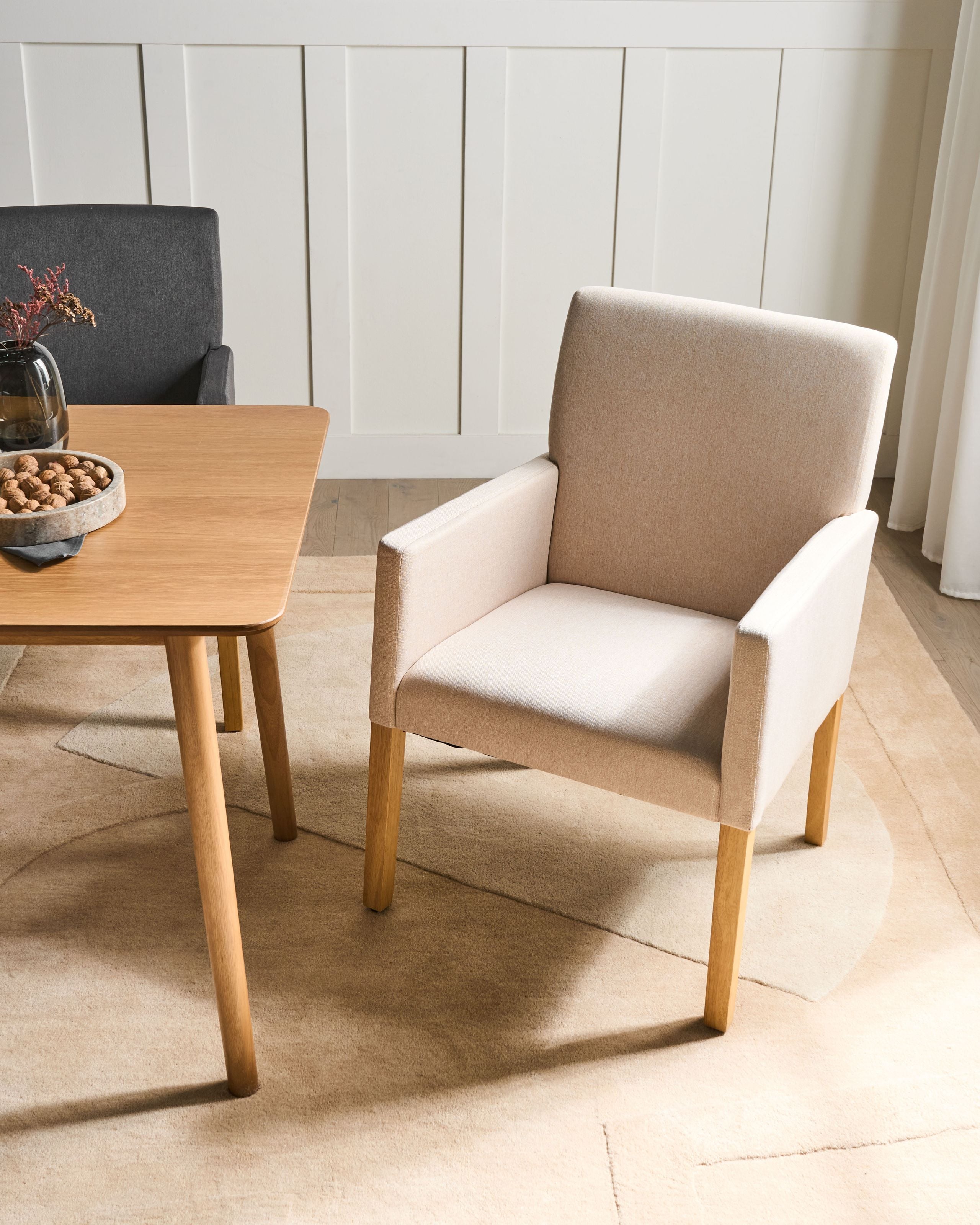 Scaun dining - Dining chair ROCKEFELLER Beige