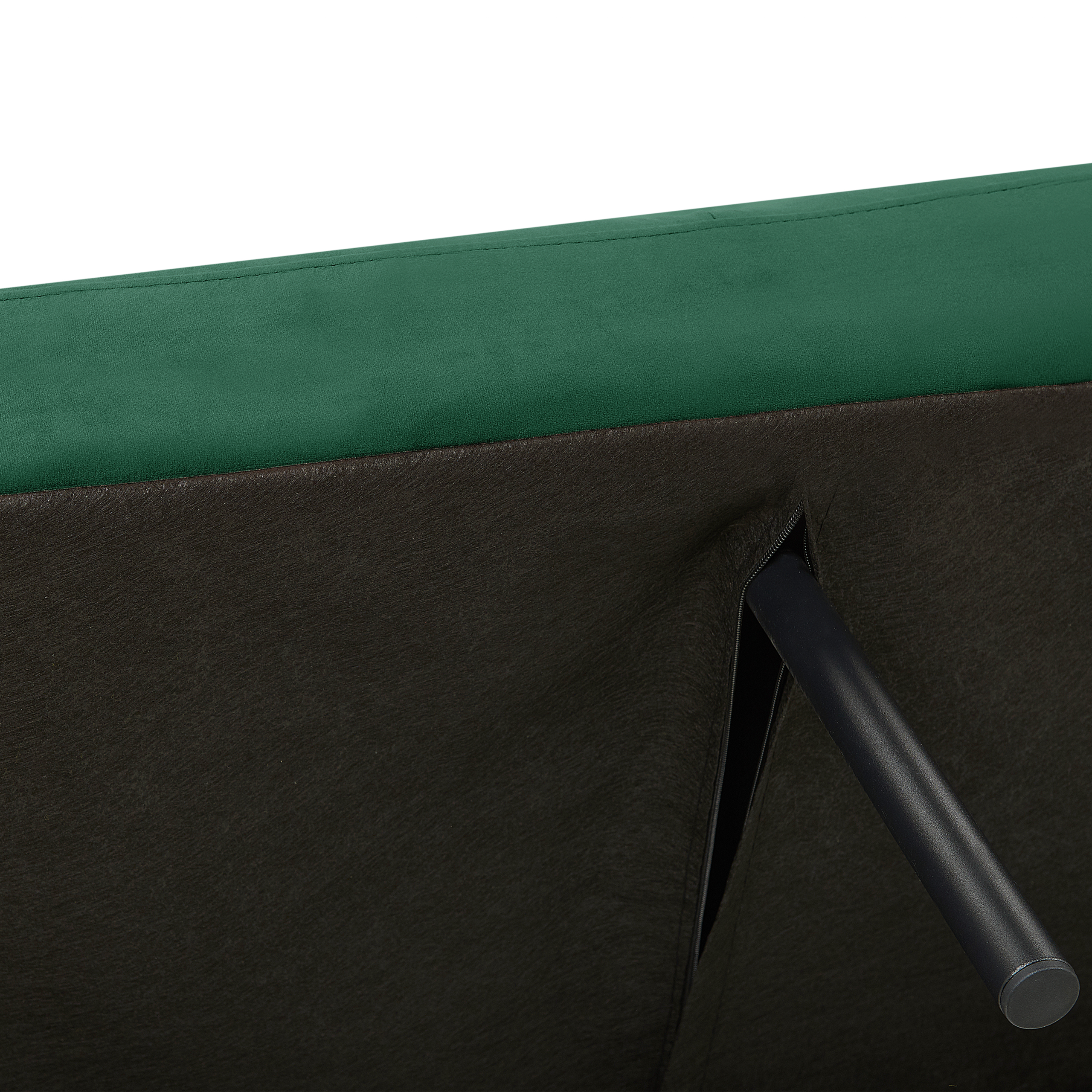 Canapea extensibilă cu 3 locuri VIMMERBY Catifea Verde smarald [8]