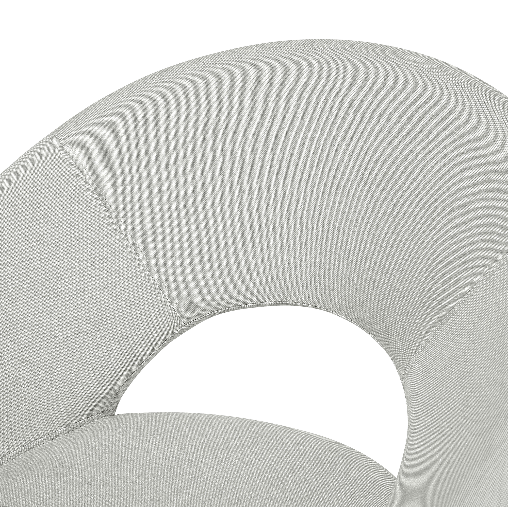 Set de 2 scaune dining ROSLYN Gri deschis [10]