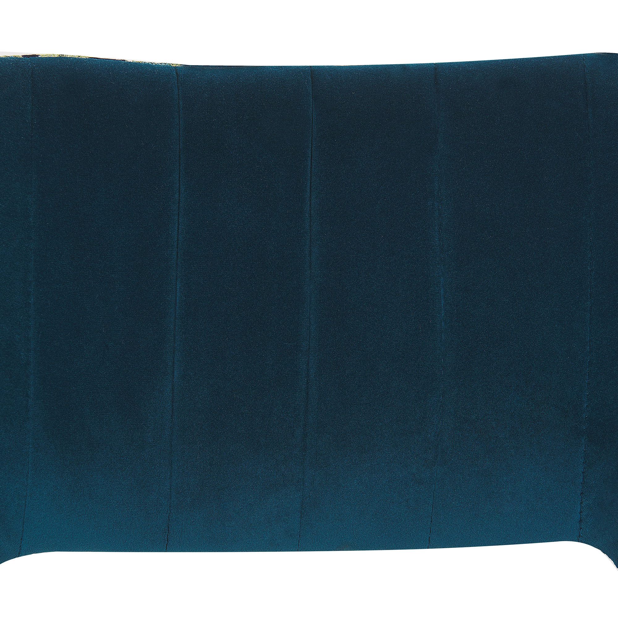 Set of 2 dining chairs ANSLEY Velvet Navy Blue [7]