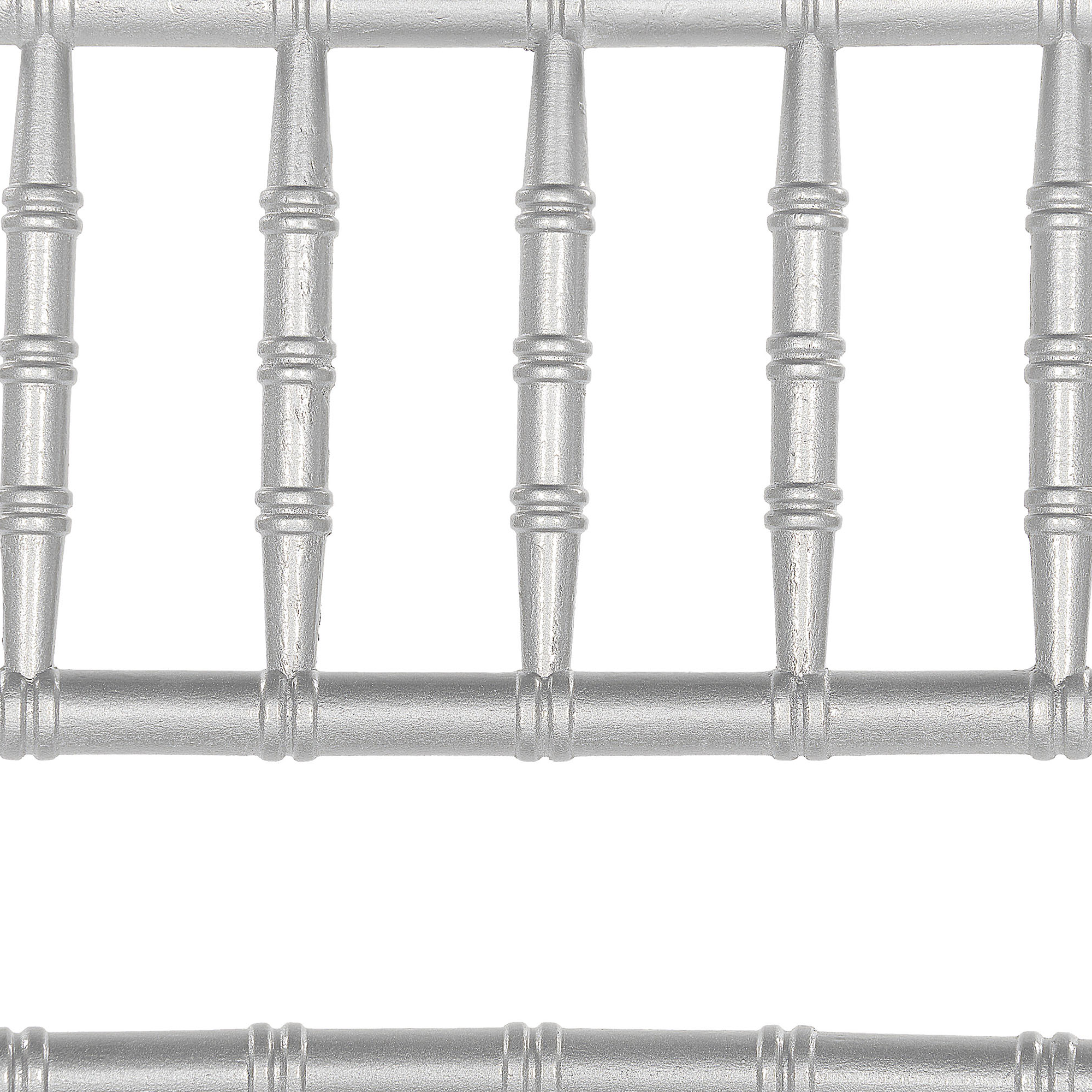 Set of 4 Dining Chairs MACHIAS Foldable Beech Wood Silver [9]