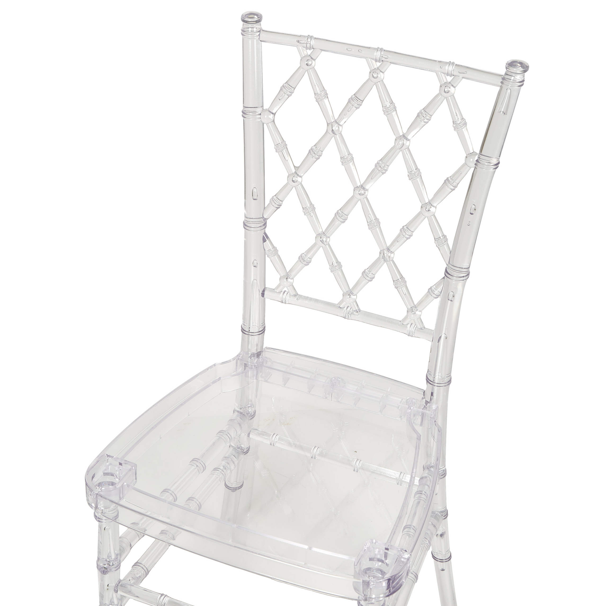 Set of 2 dining chairs CLARION Transparent [7]