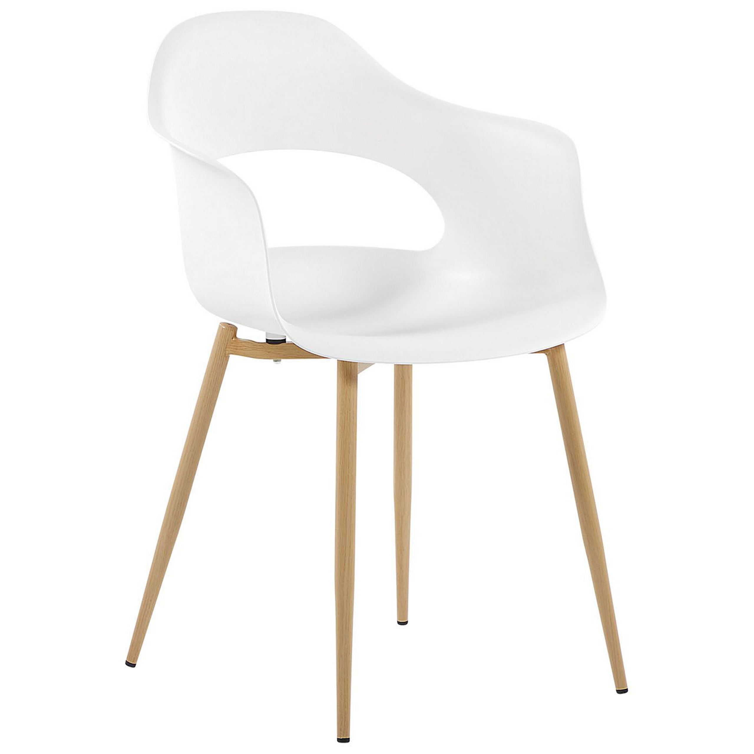 Set of 2 Dining Chairs UTICA White [3]