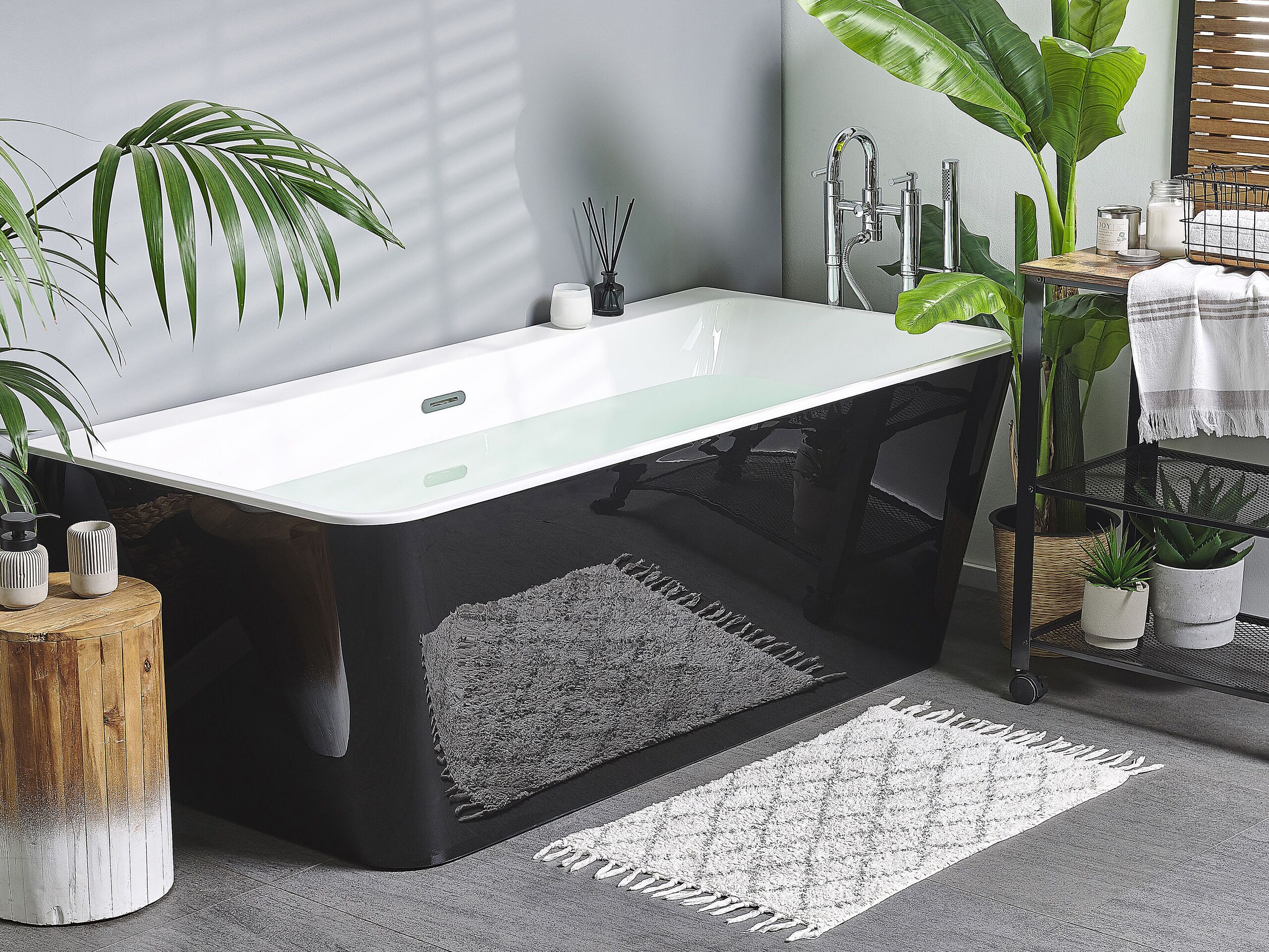Cazi de baie - HASSEL bathtub 170 x 80 cm Black